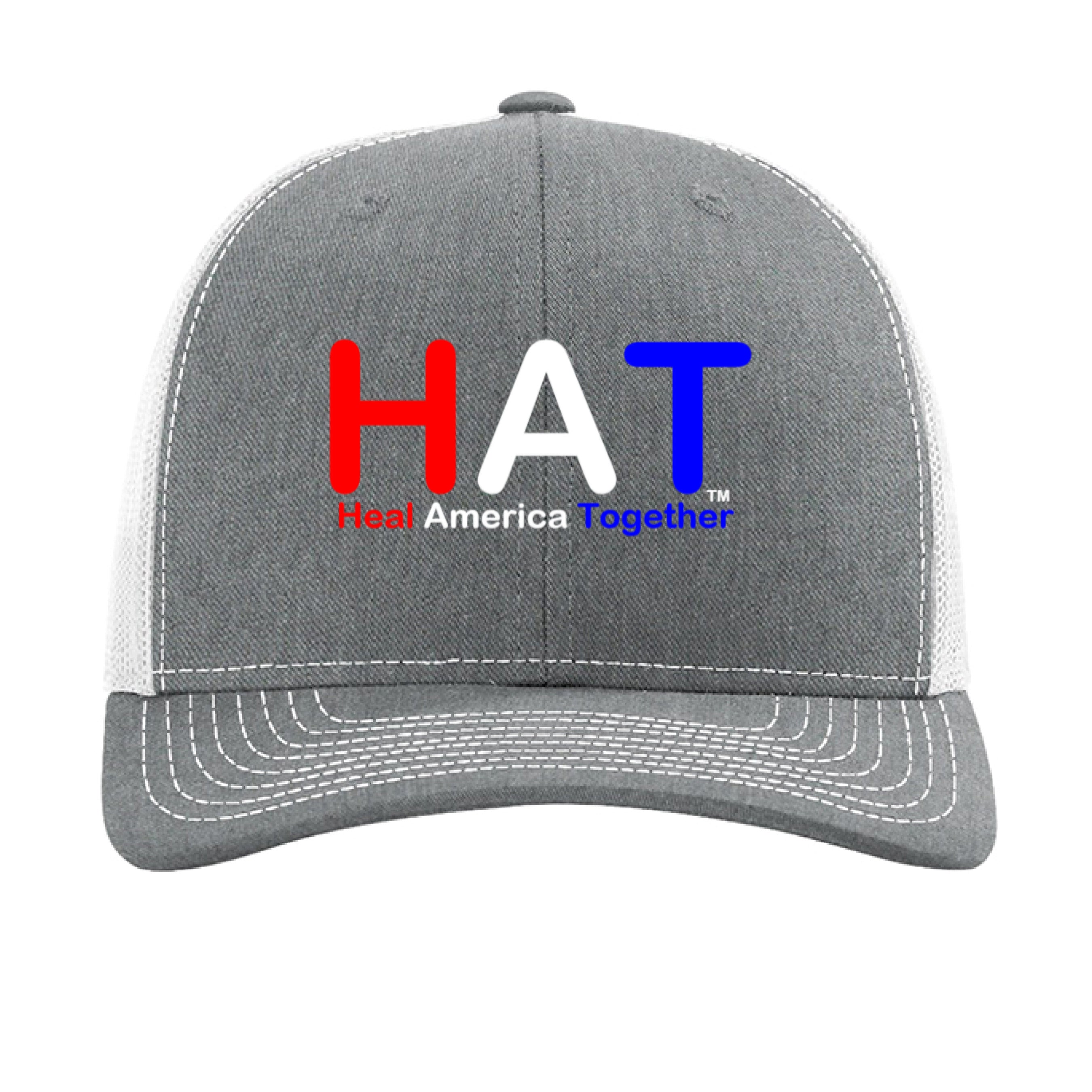 Heather Grey/ White - FRONT