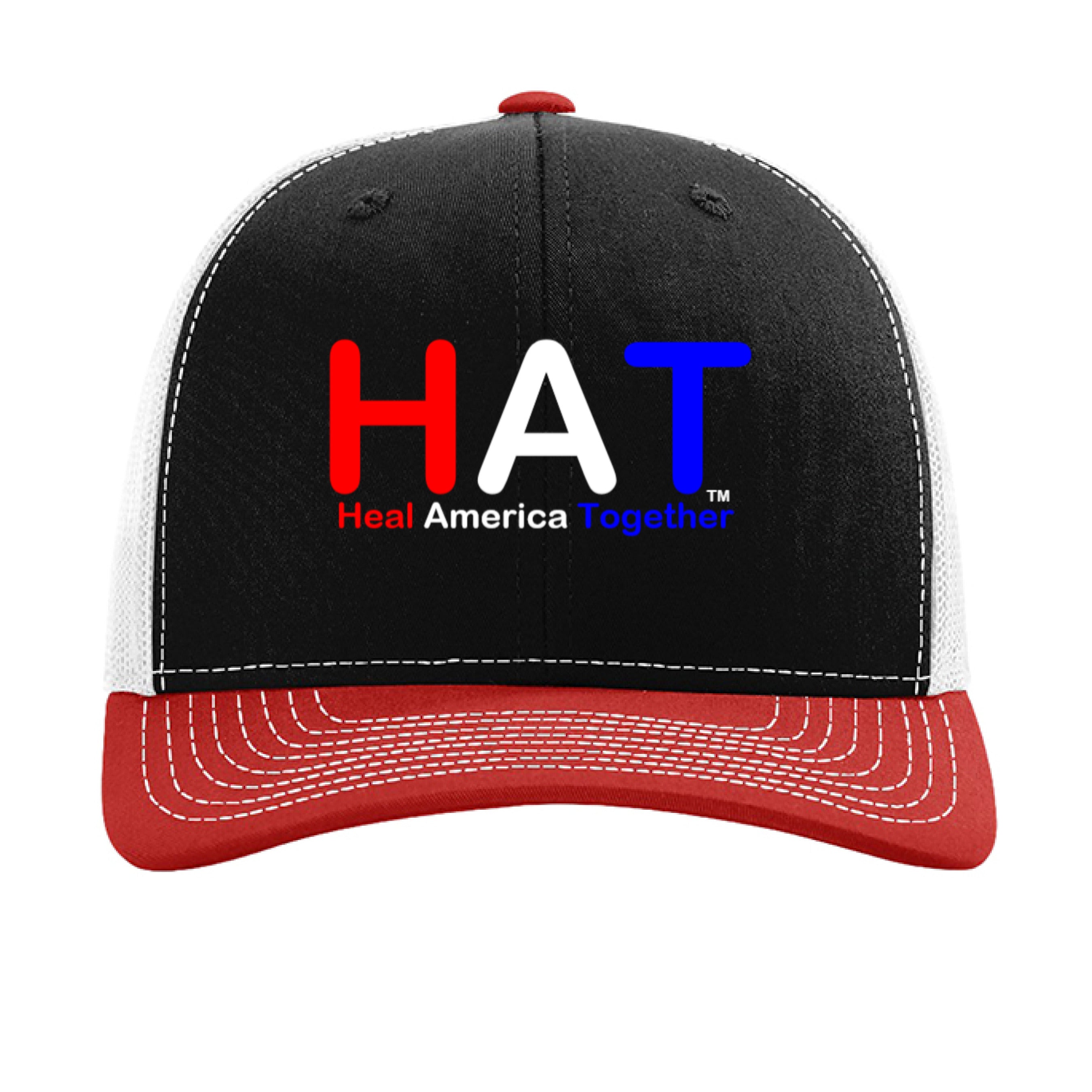 Black/ White/ Red - FRONT