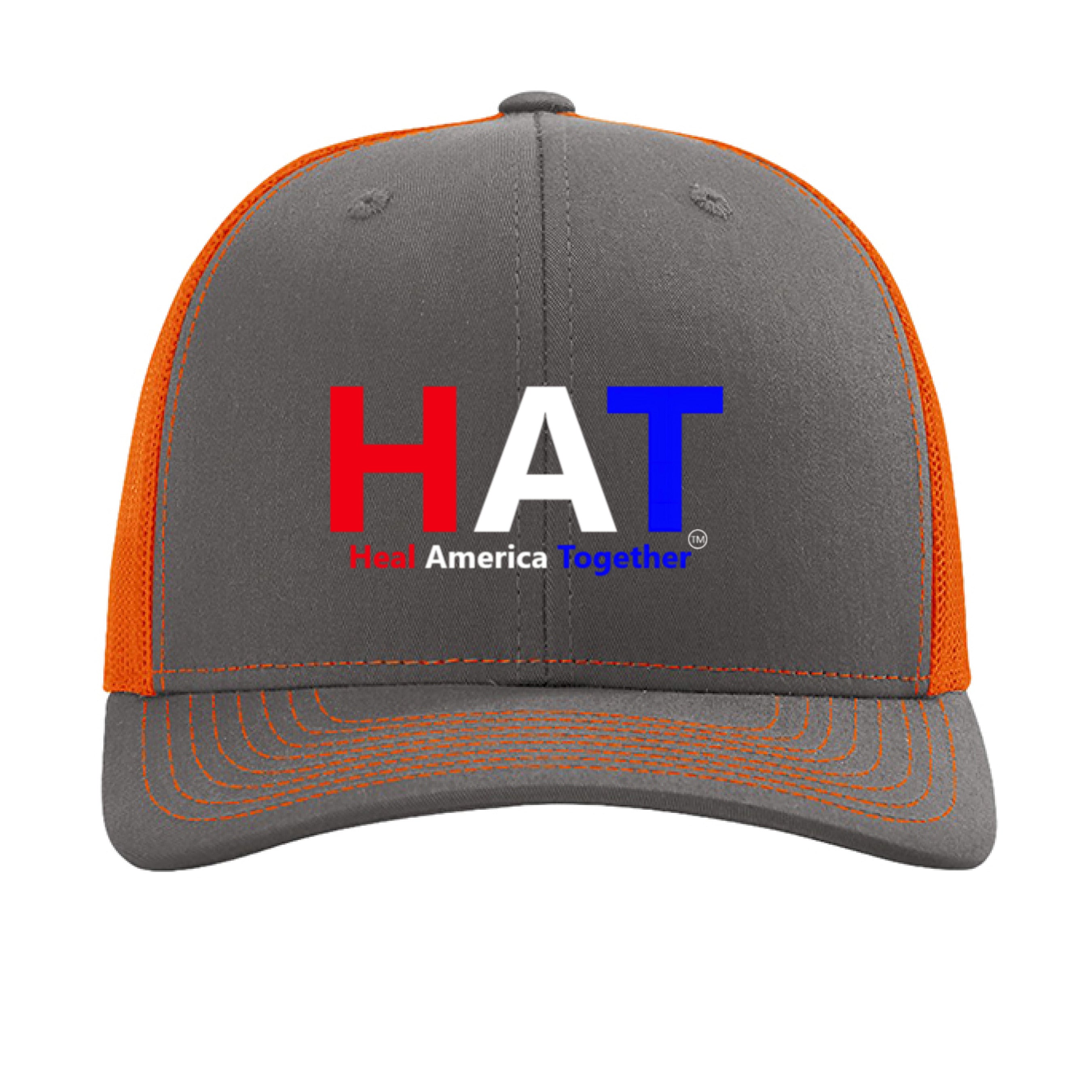 Charcoal/ Orange - FRONT