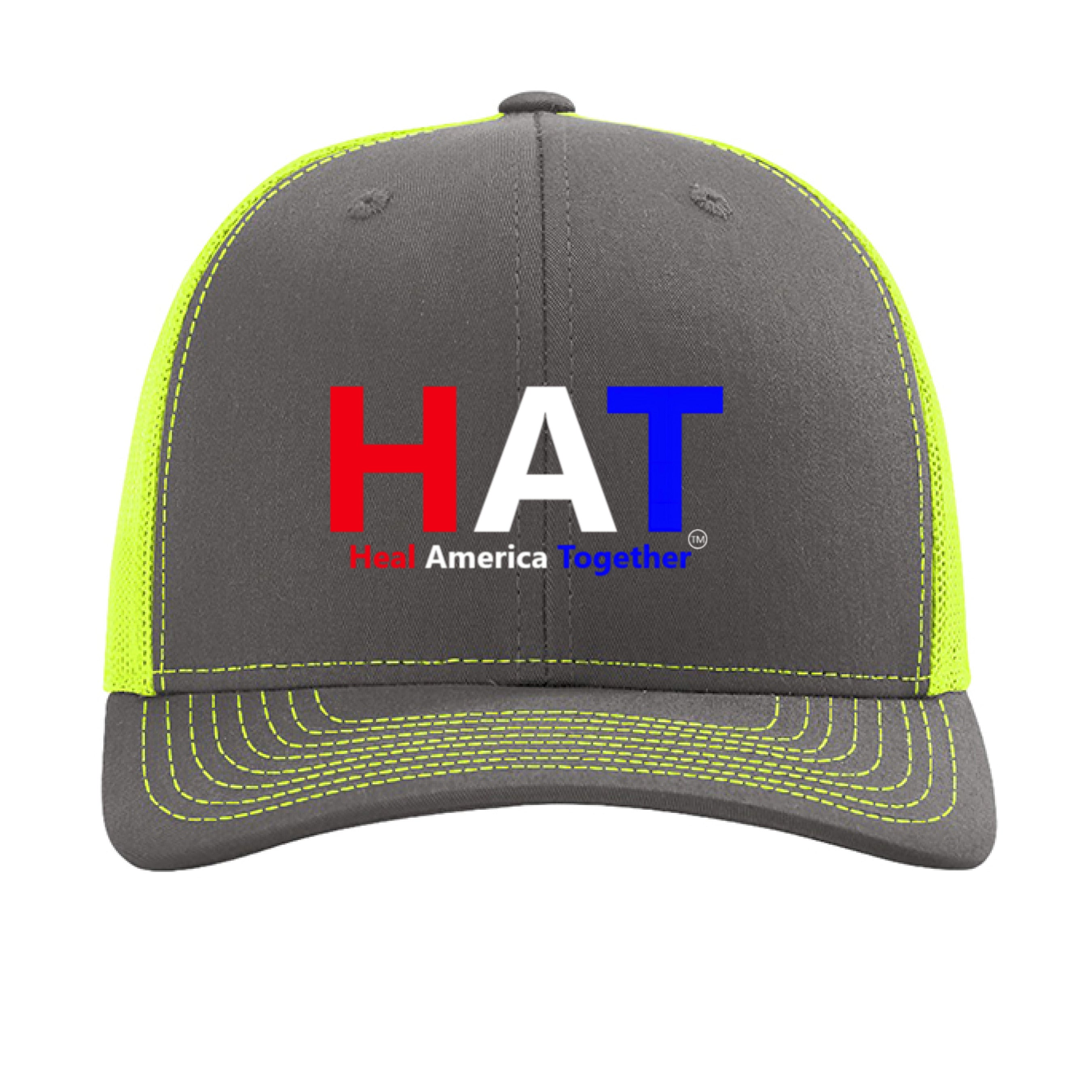 Charcoal/ Neon Yellow - FRONT