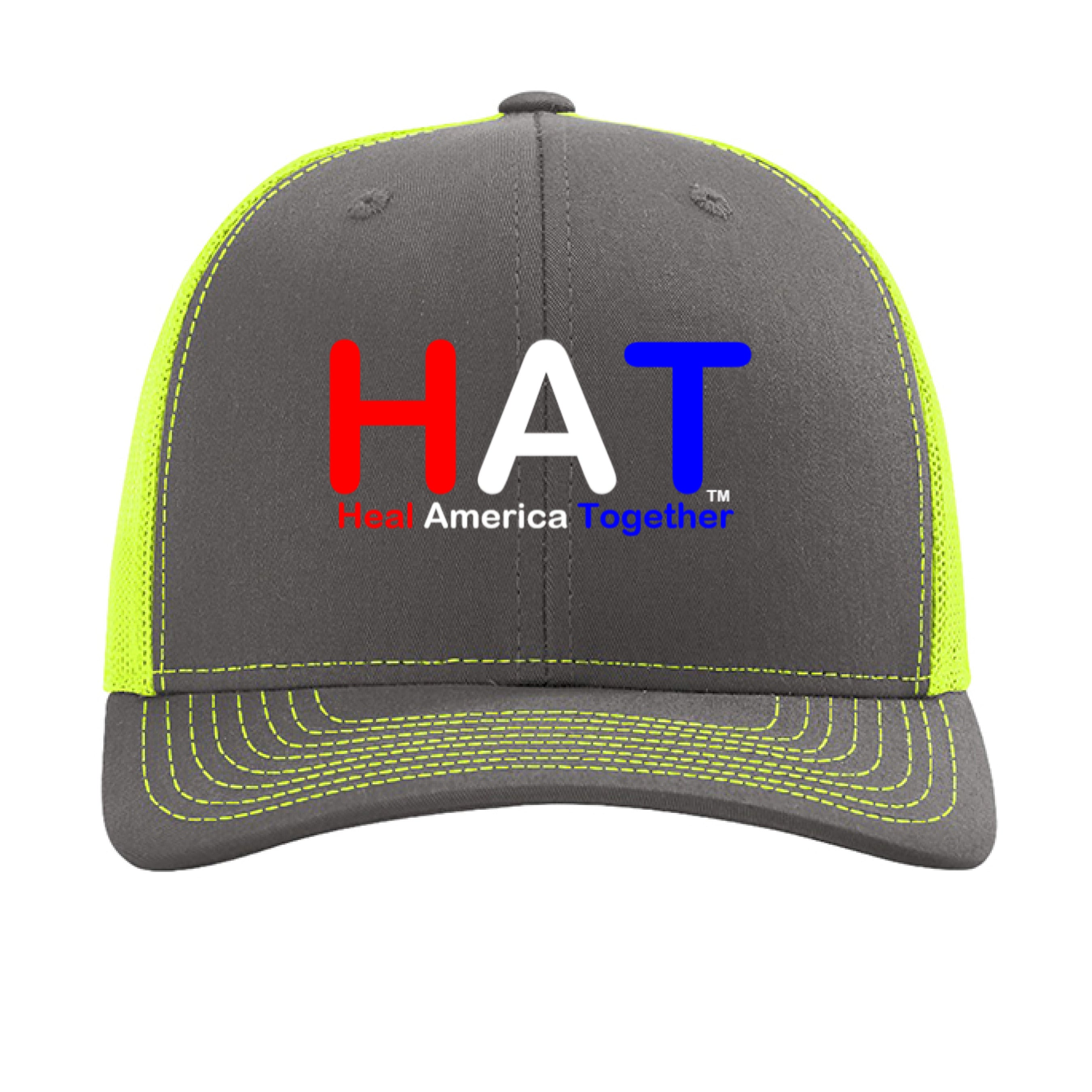 Charcoal/ Neon Yellow - FRONT