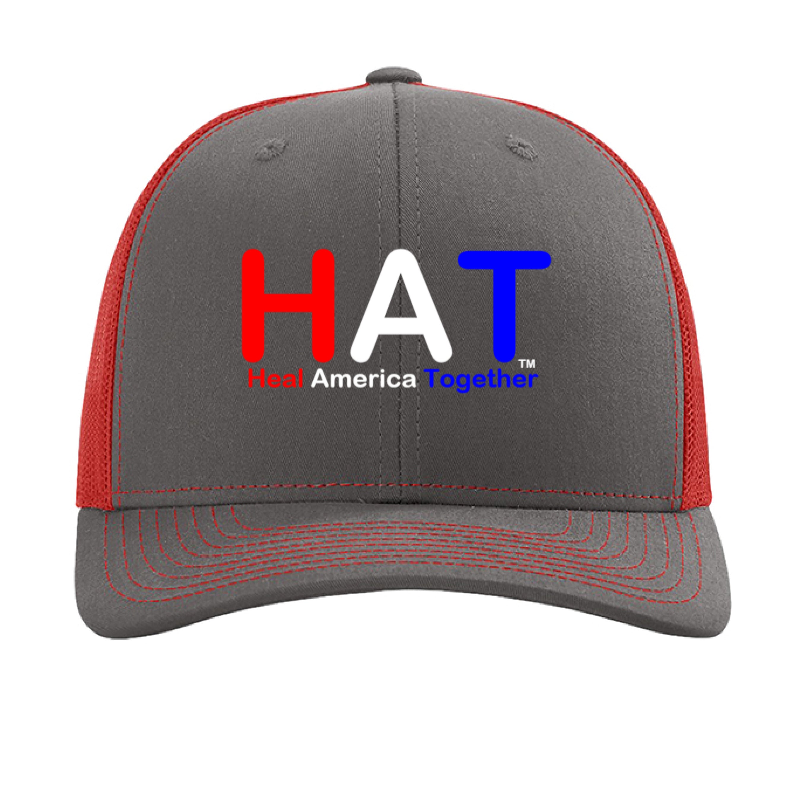 Charcoal/ Red - FRONT