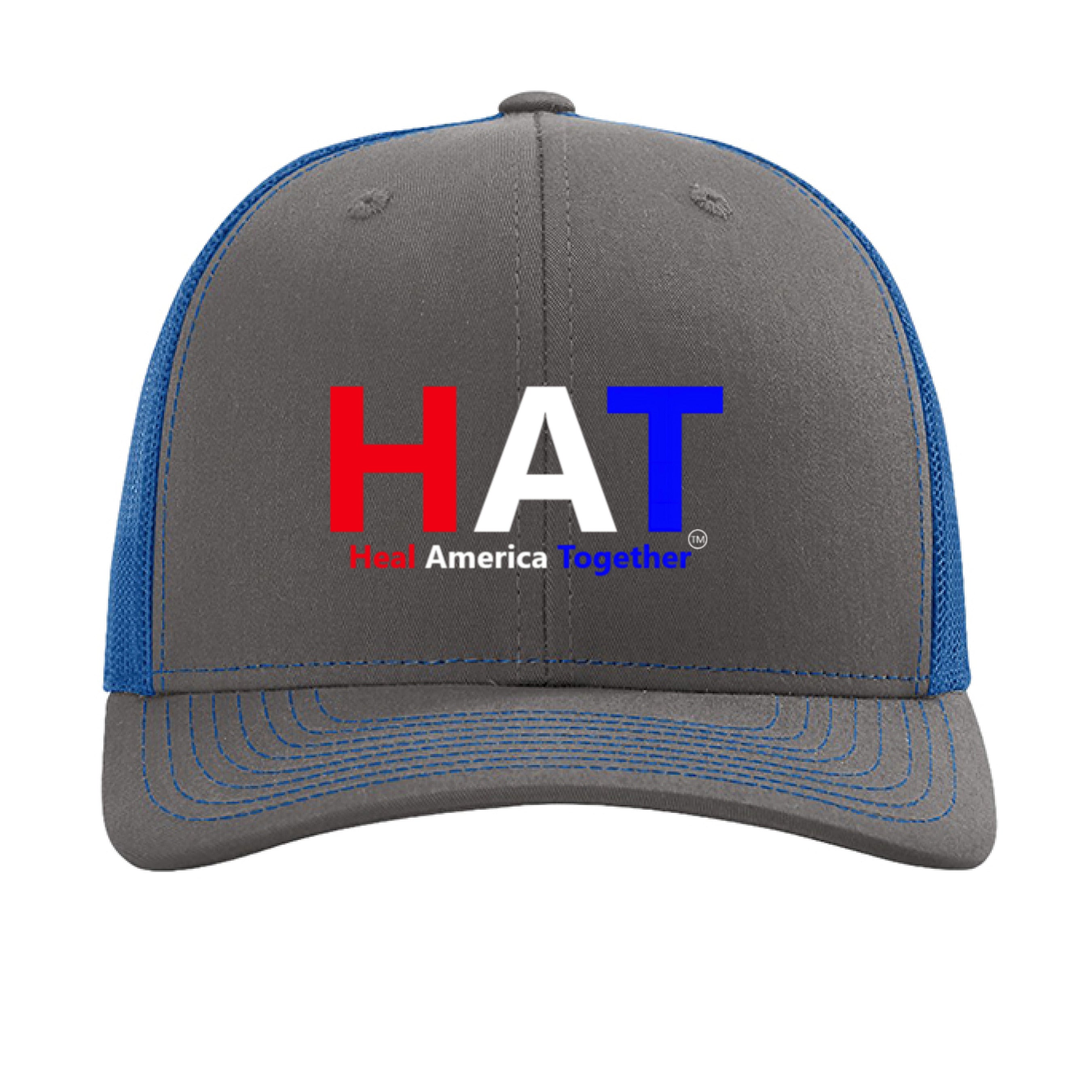 Charcoal/ Royal - FRONT