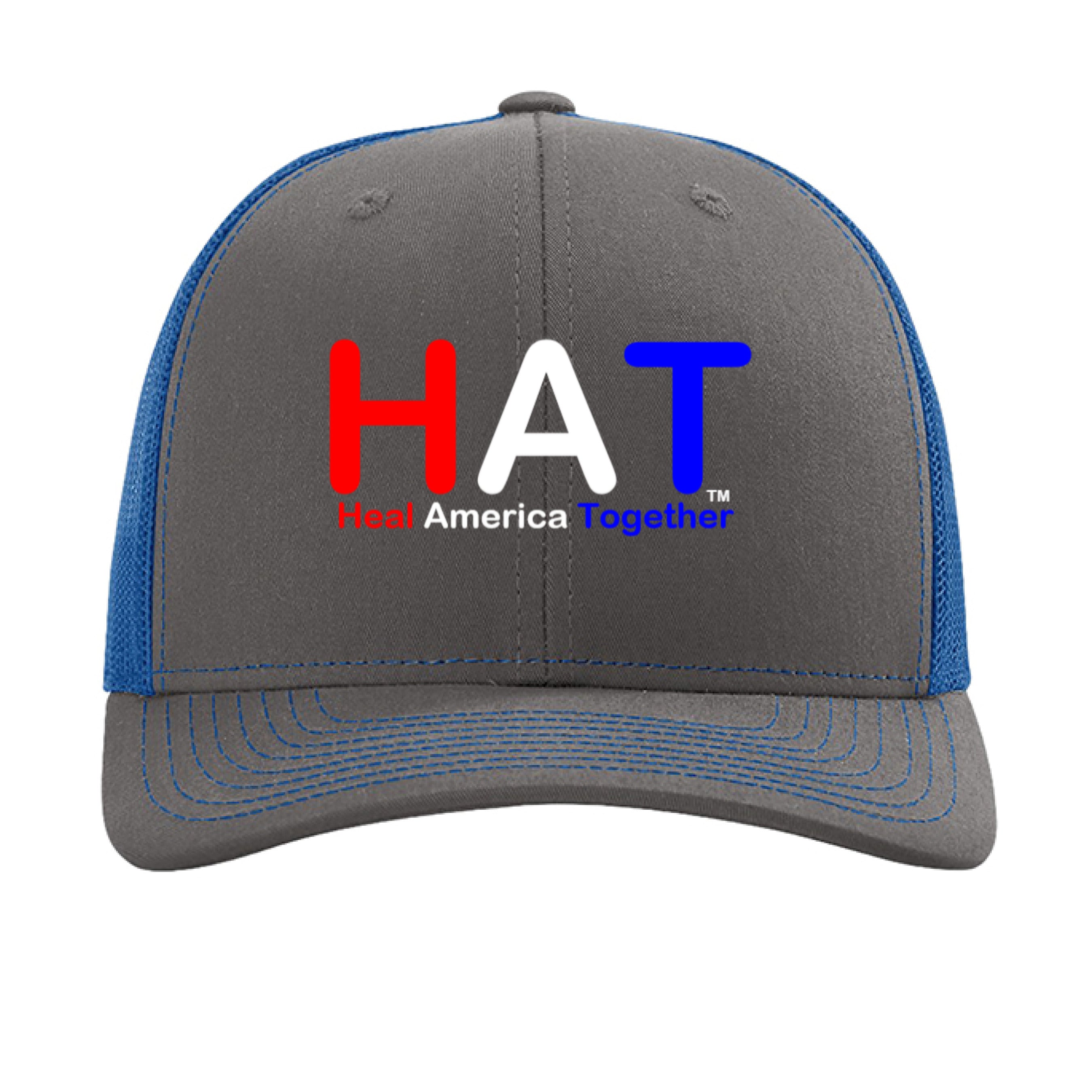 Charcoal/ Royal - FRONT