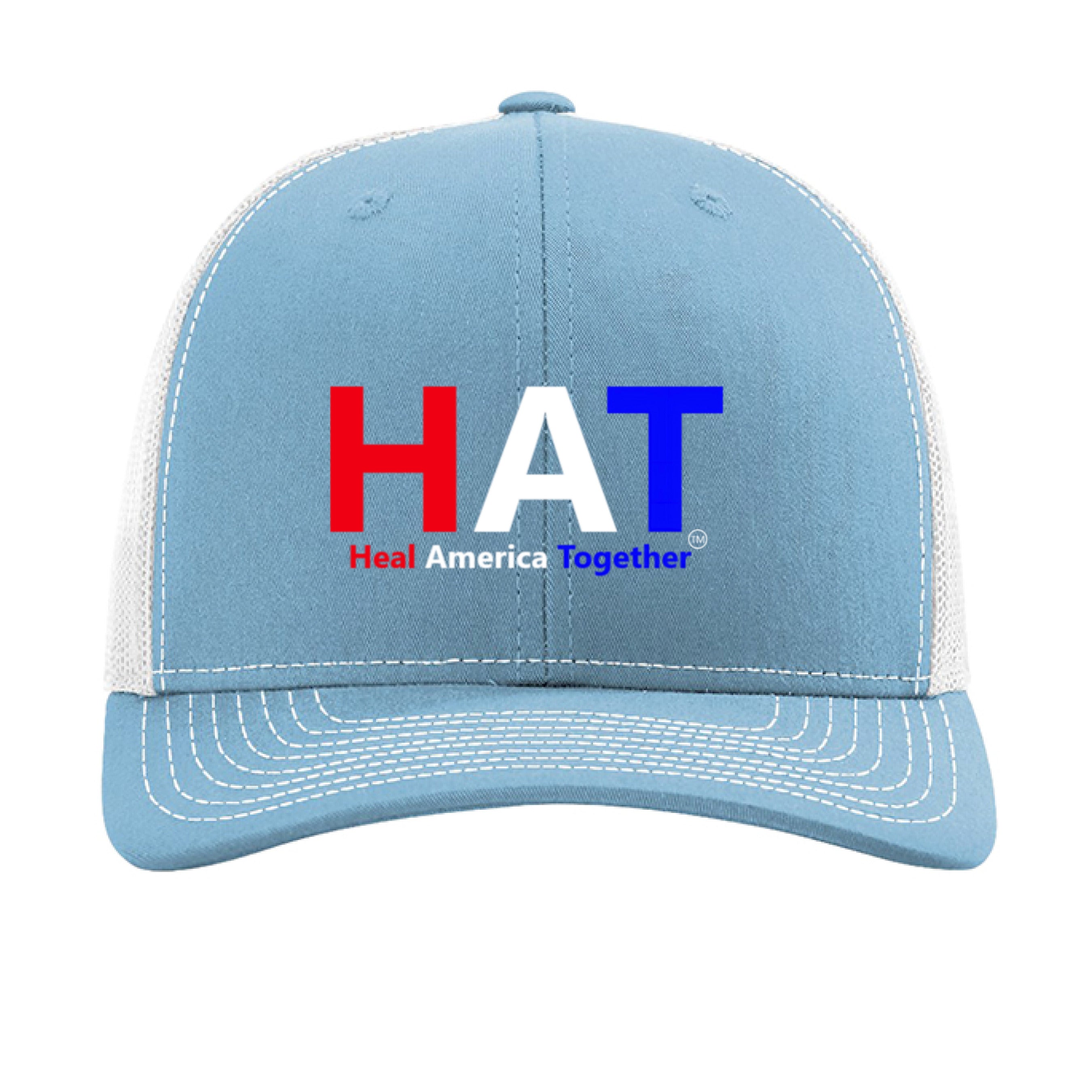 Columbia Blue/ White - FRONT