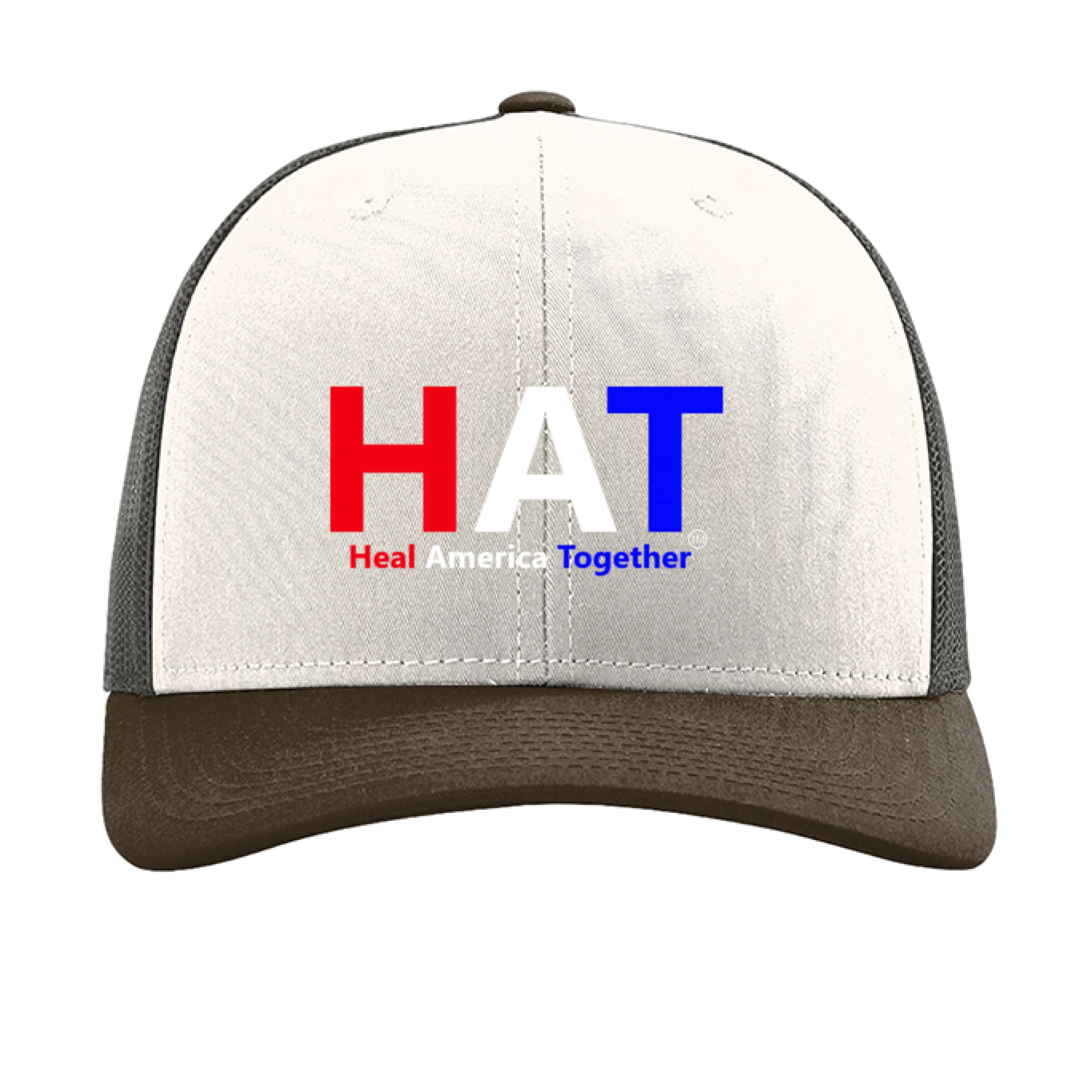 Cream/ Grey Brown/ Brown - FRONT