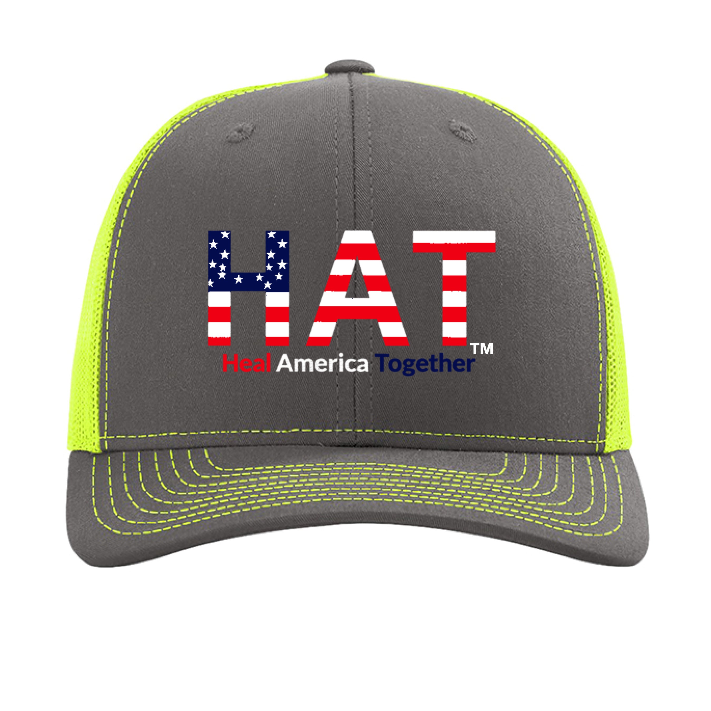 Charcoal/ Neon Yellow - FRONT