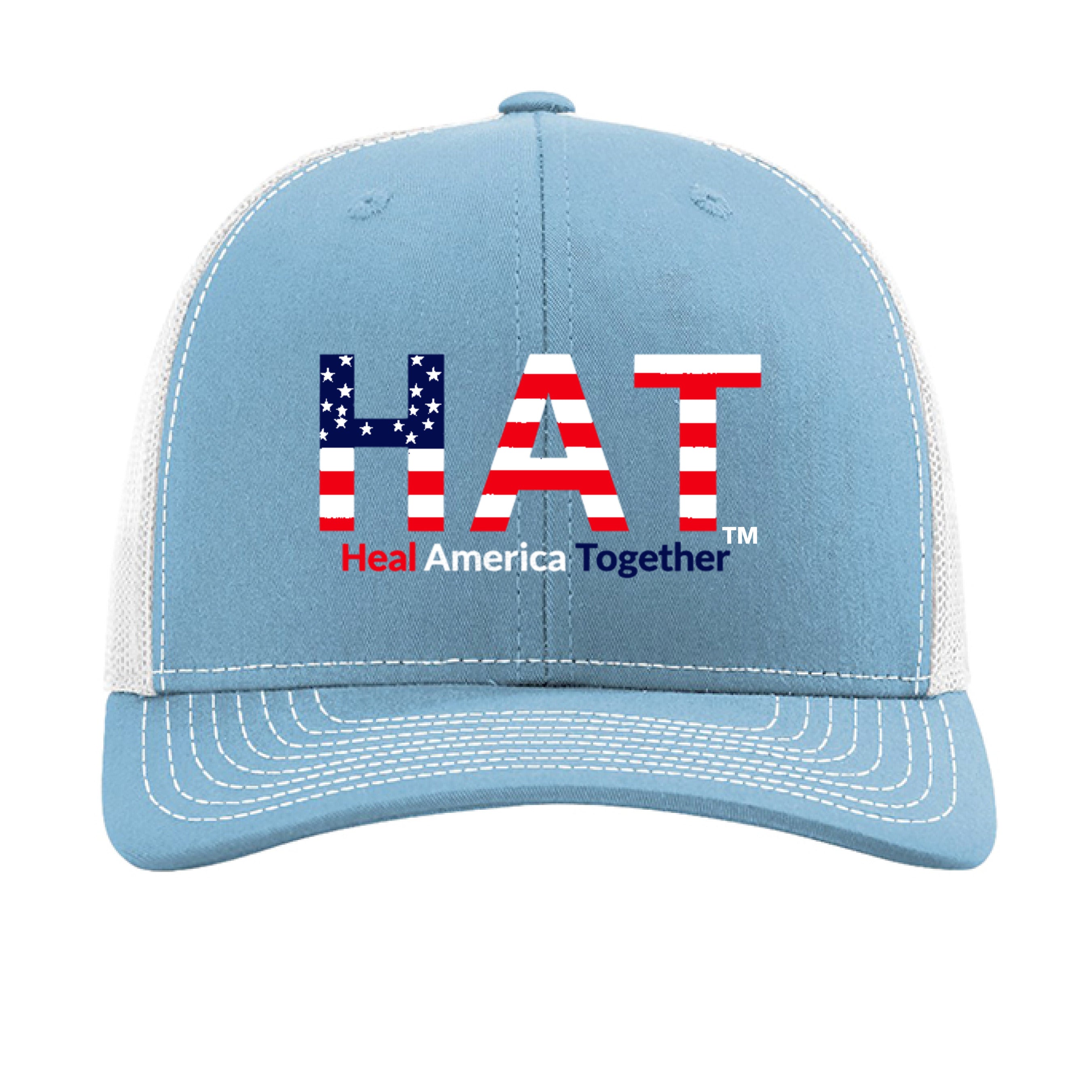 Columbia Blue/ White - FRONT