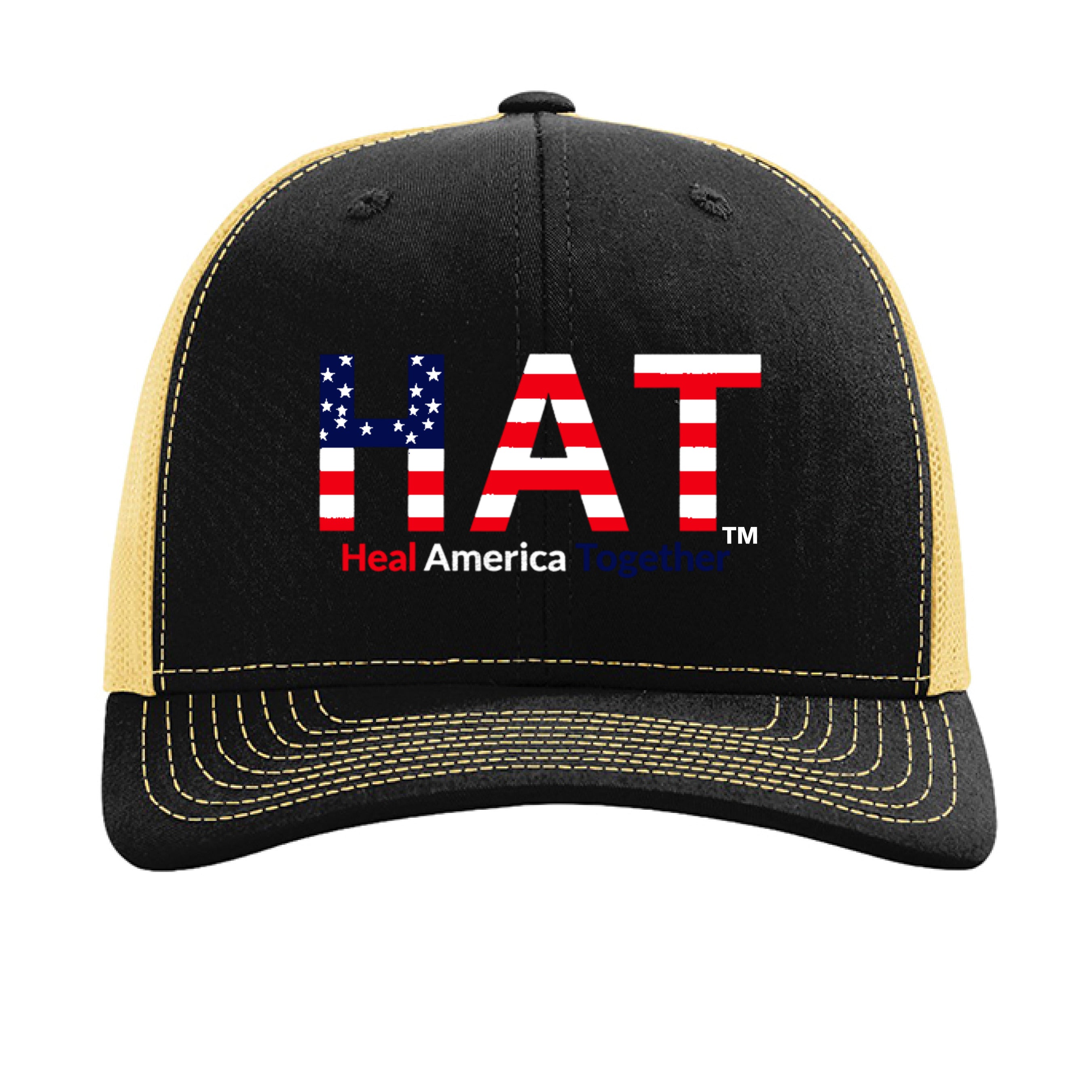 Black/ Vegas Gold - FRONT