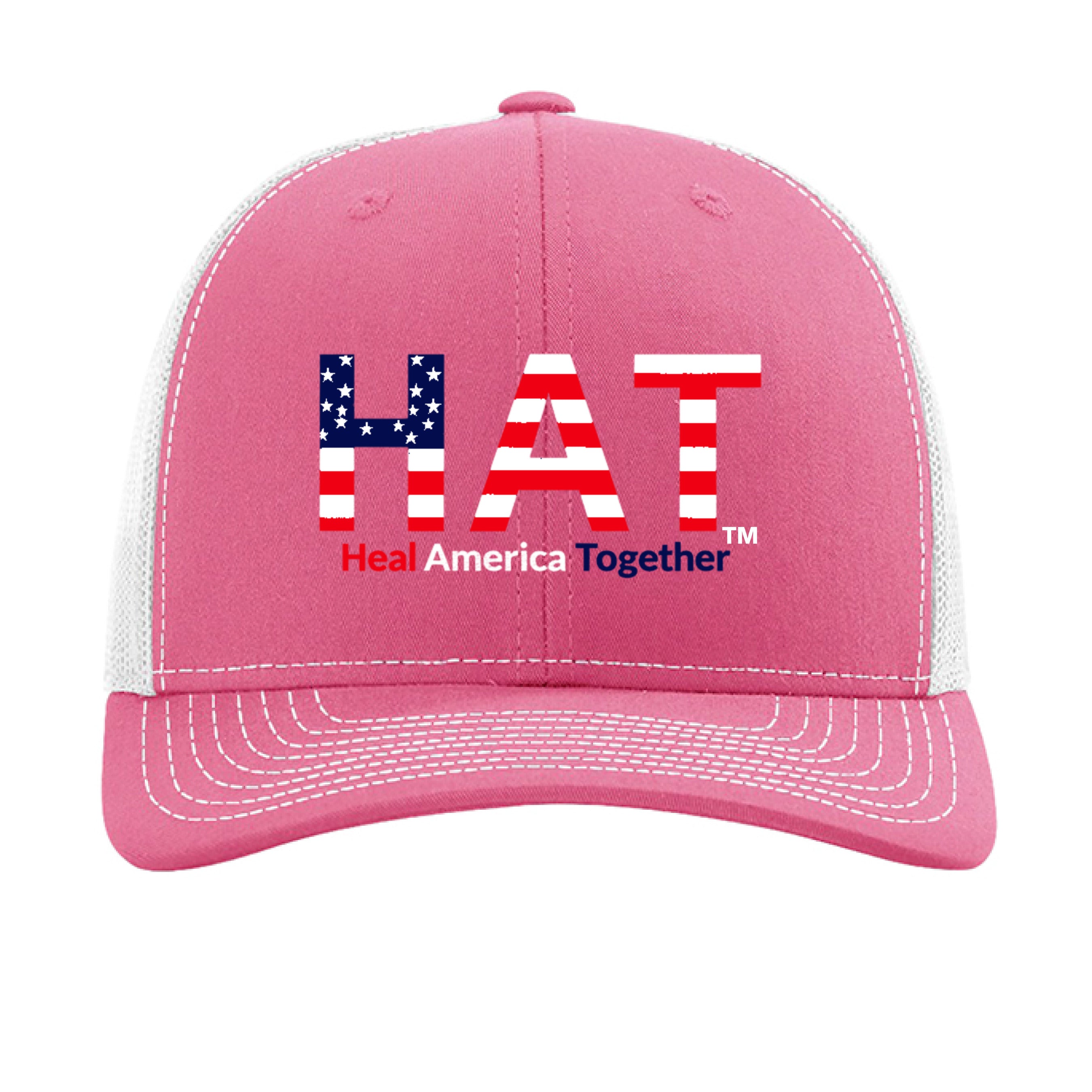 Hot Pink/ White - FRONT