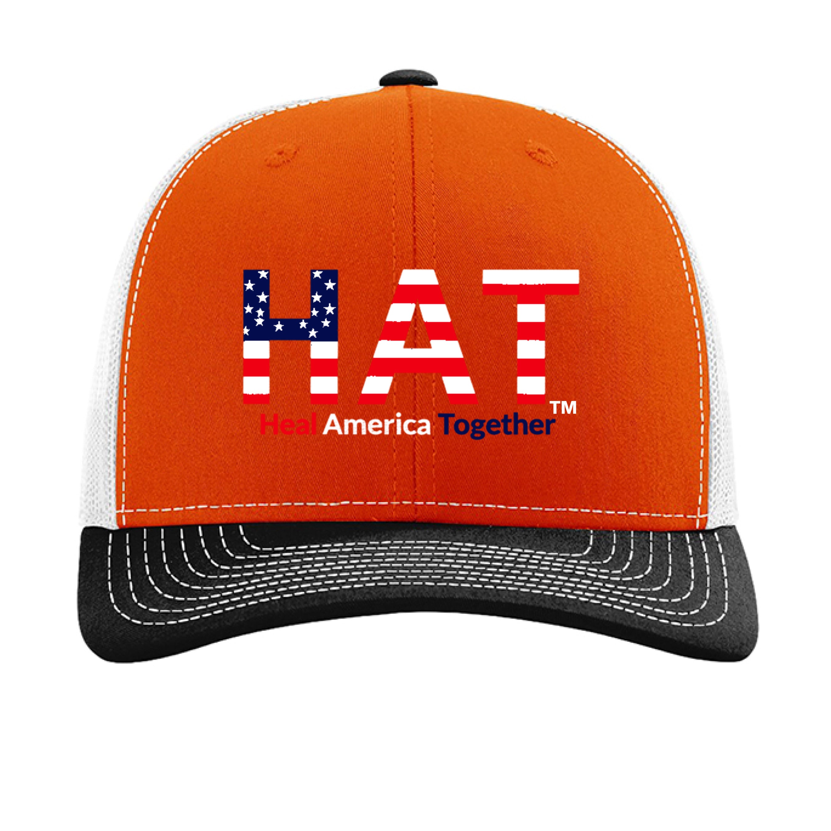 Orange/ White/ Black - FRONT