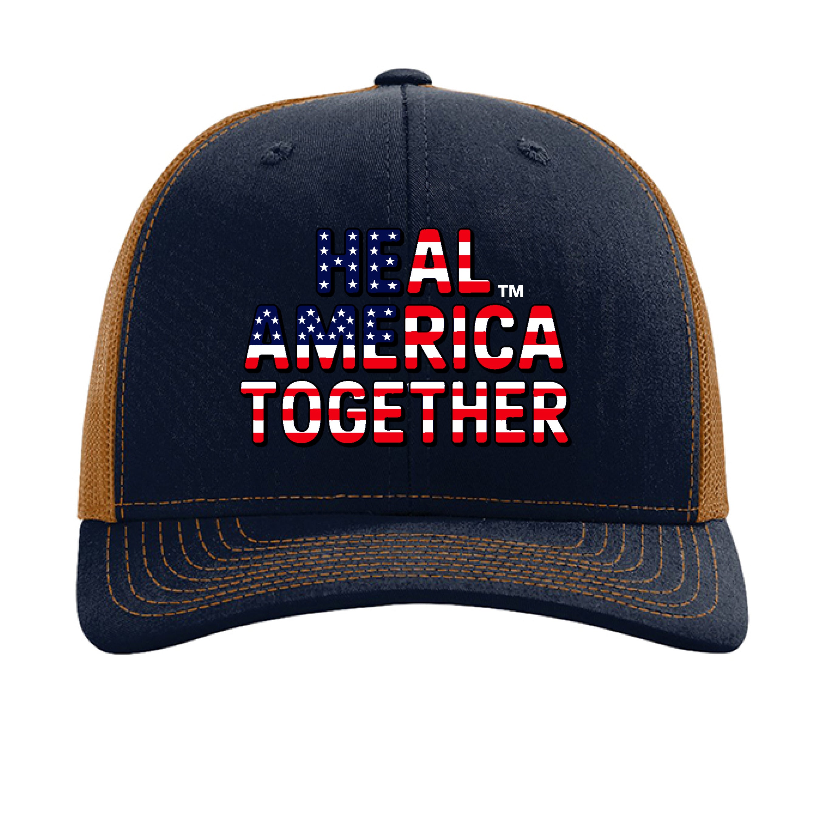 Navy/ Caramel - FRONT