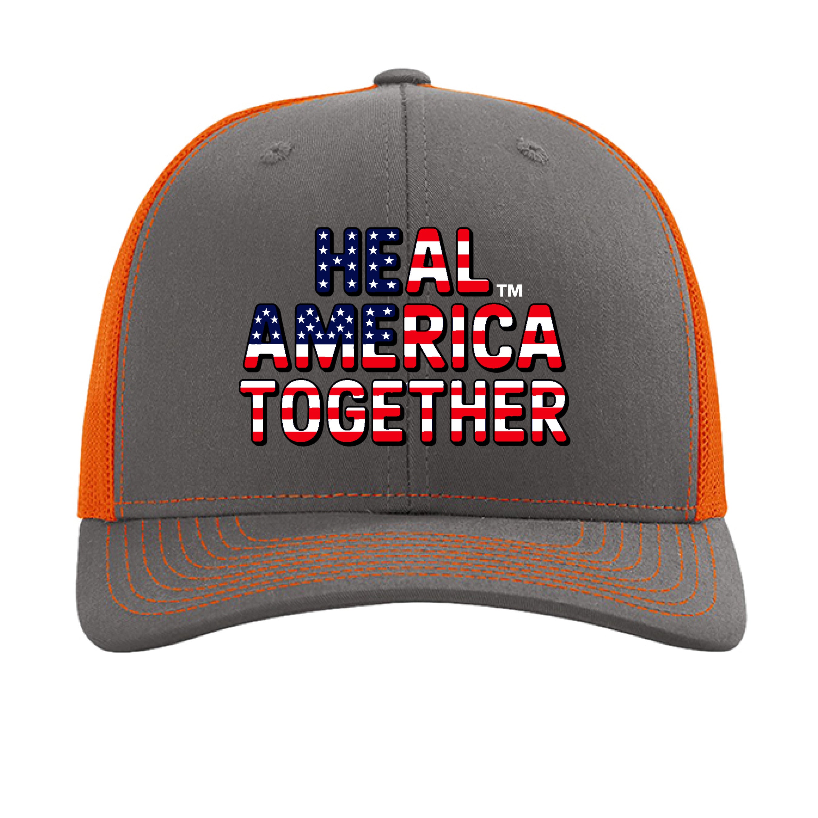 Charcoal/ Orange - FRONT