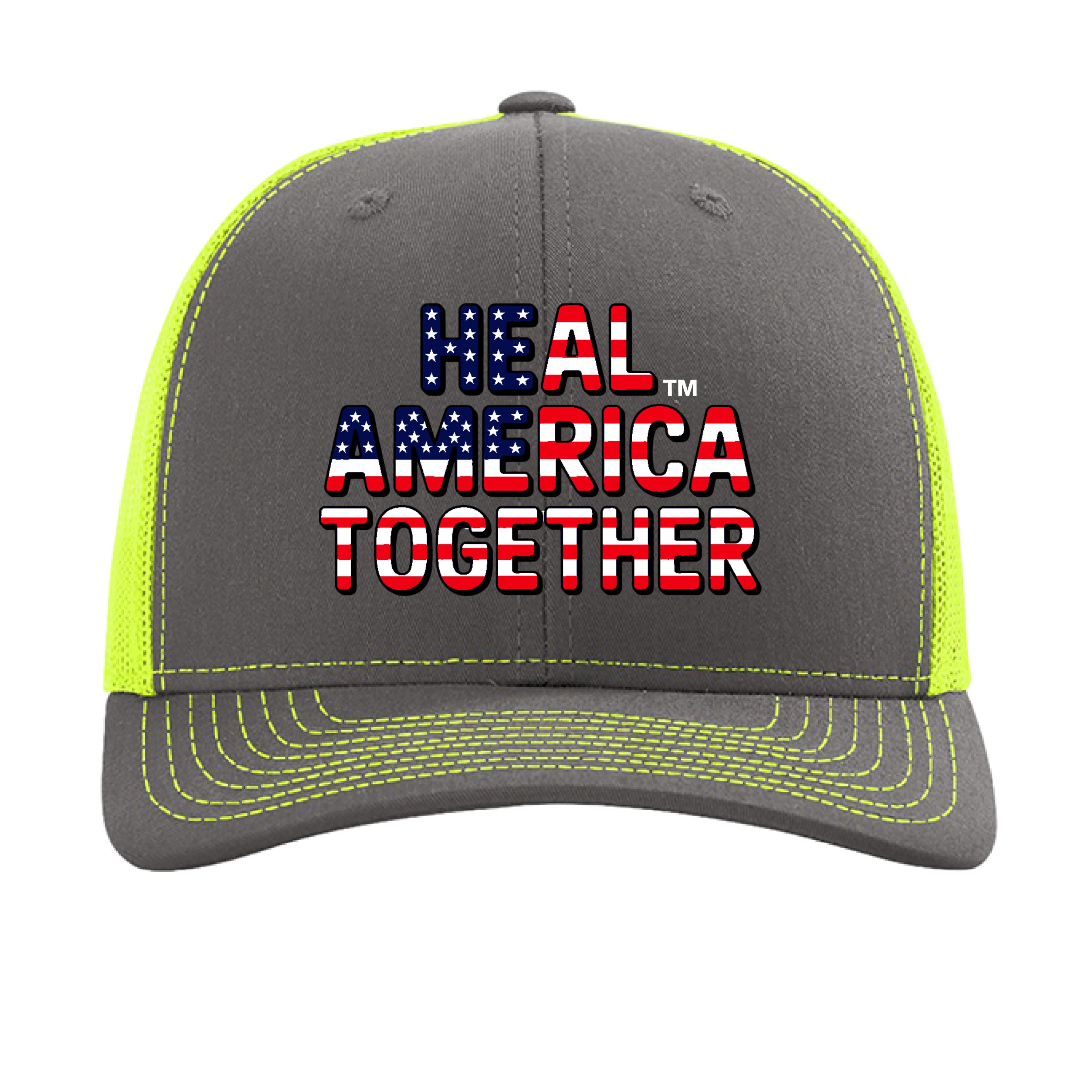 Charcoal/ Neon Yellow - FRONT