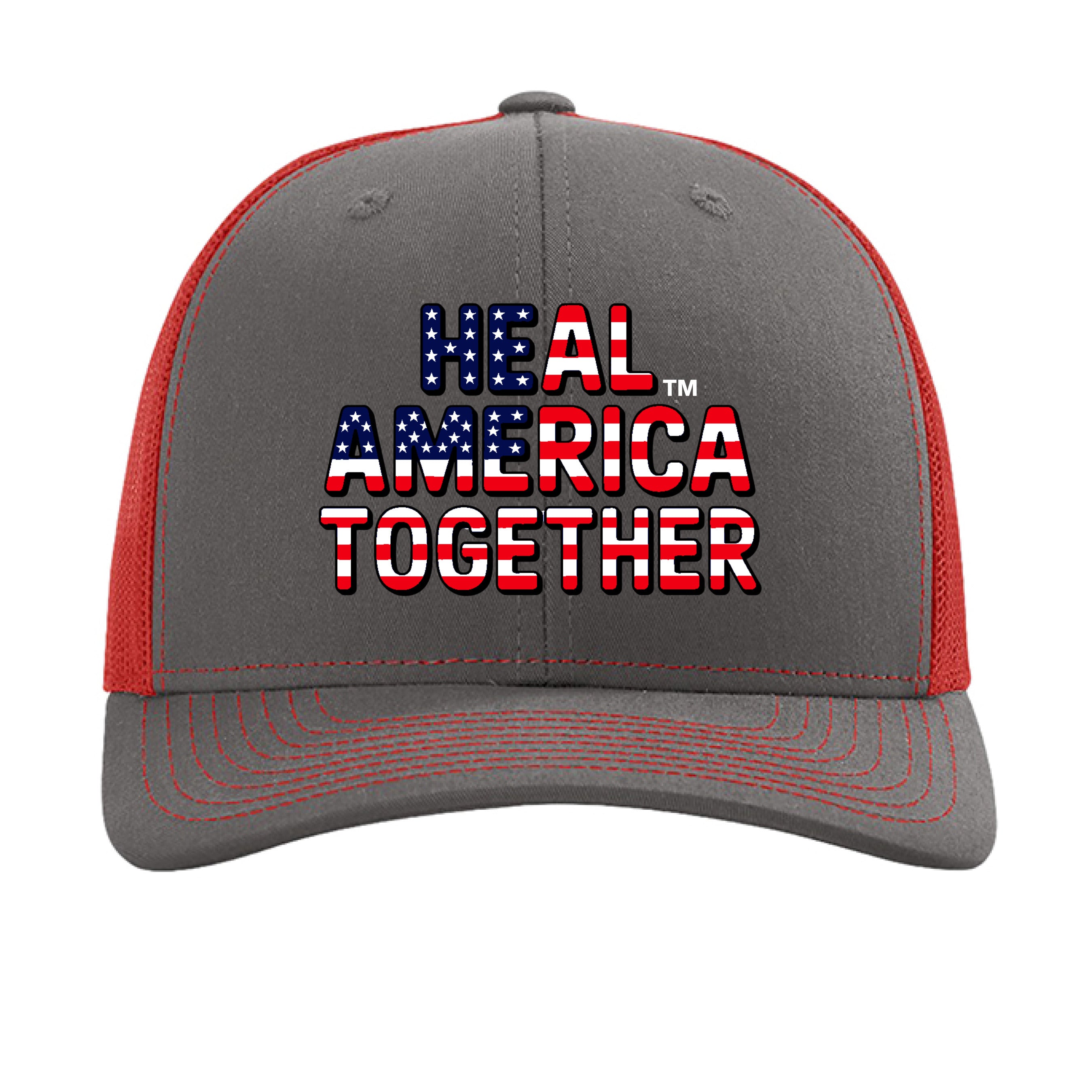 Charcoal/ Red - FRONT