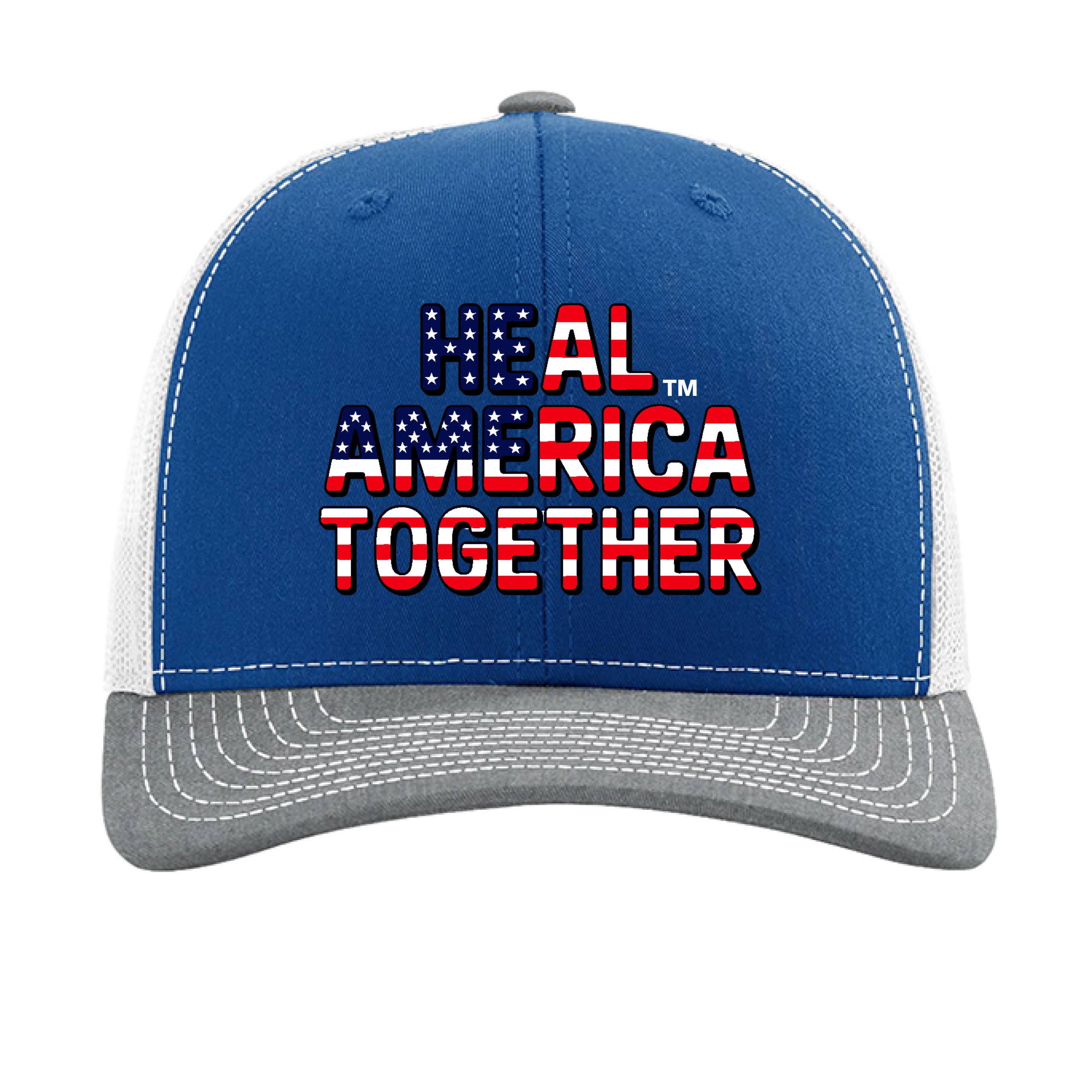 Royal/ White/ Heather Grey - FRONT