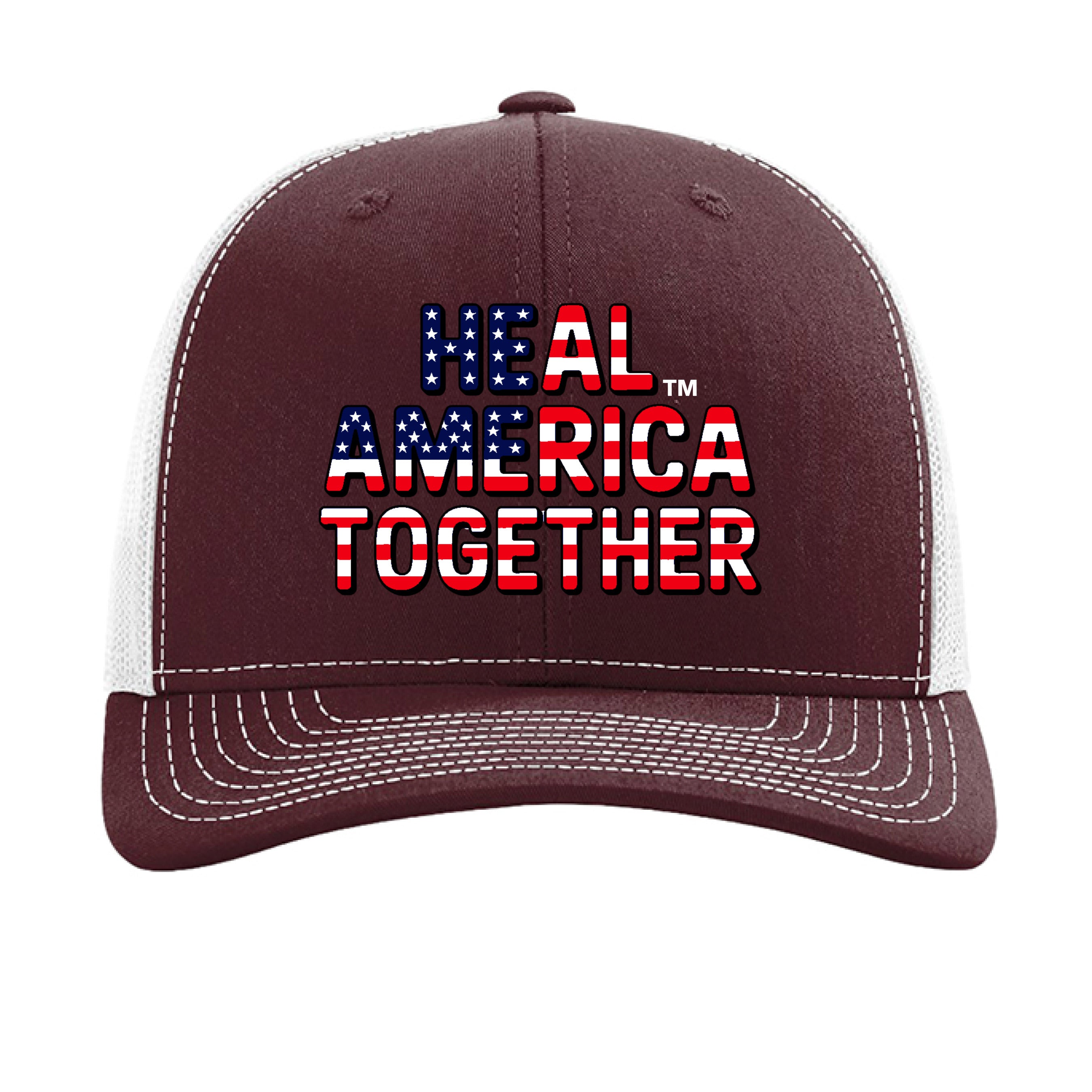 Maroon/ White - FRONT