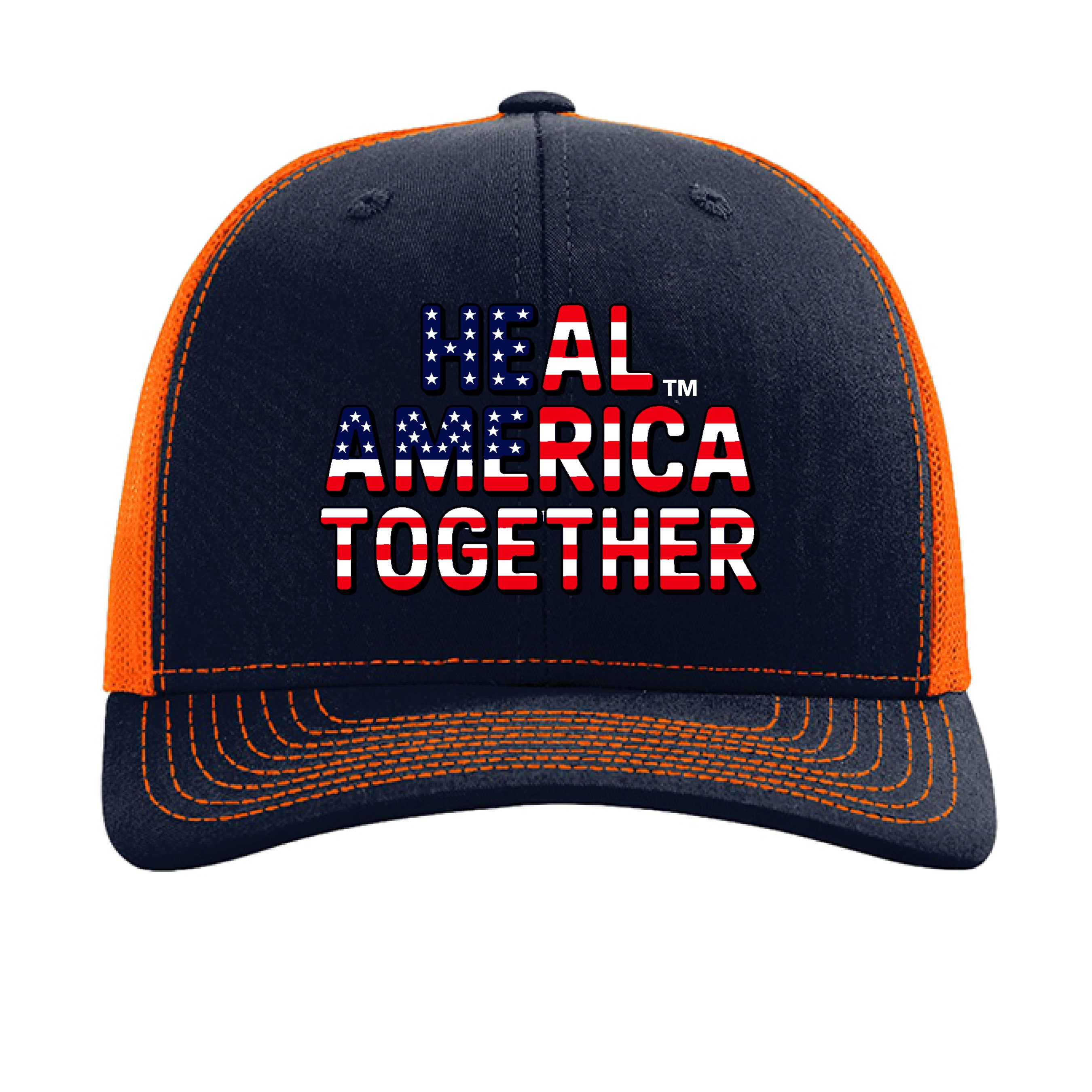 Navy/ Orange - FRONT