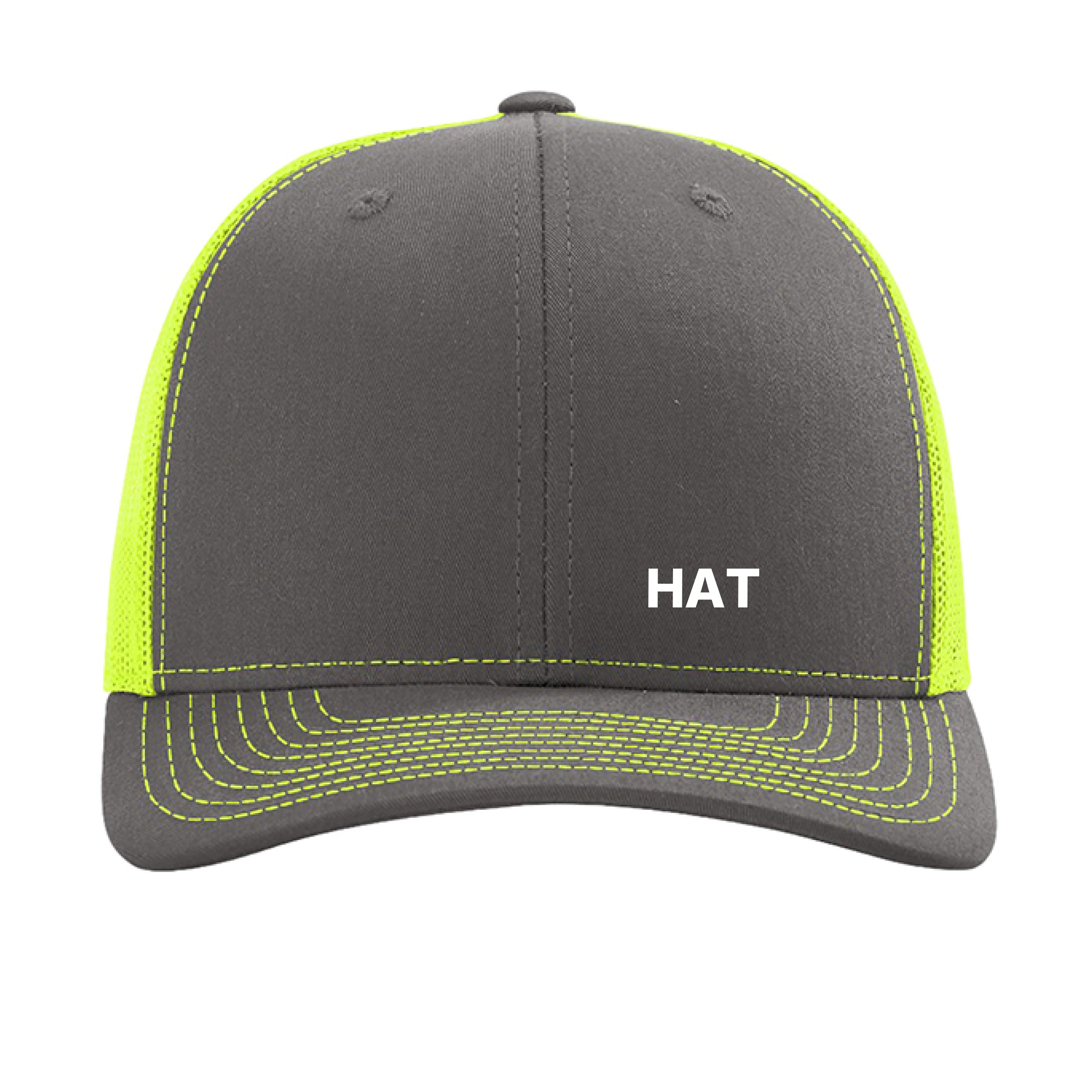 Charcoal/ Neon Yellow - FRONT