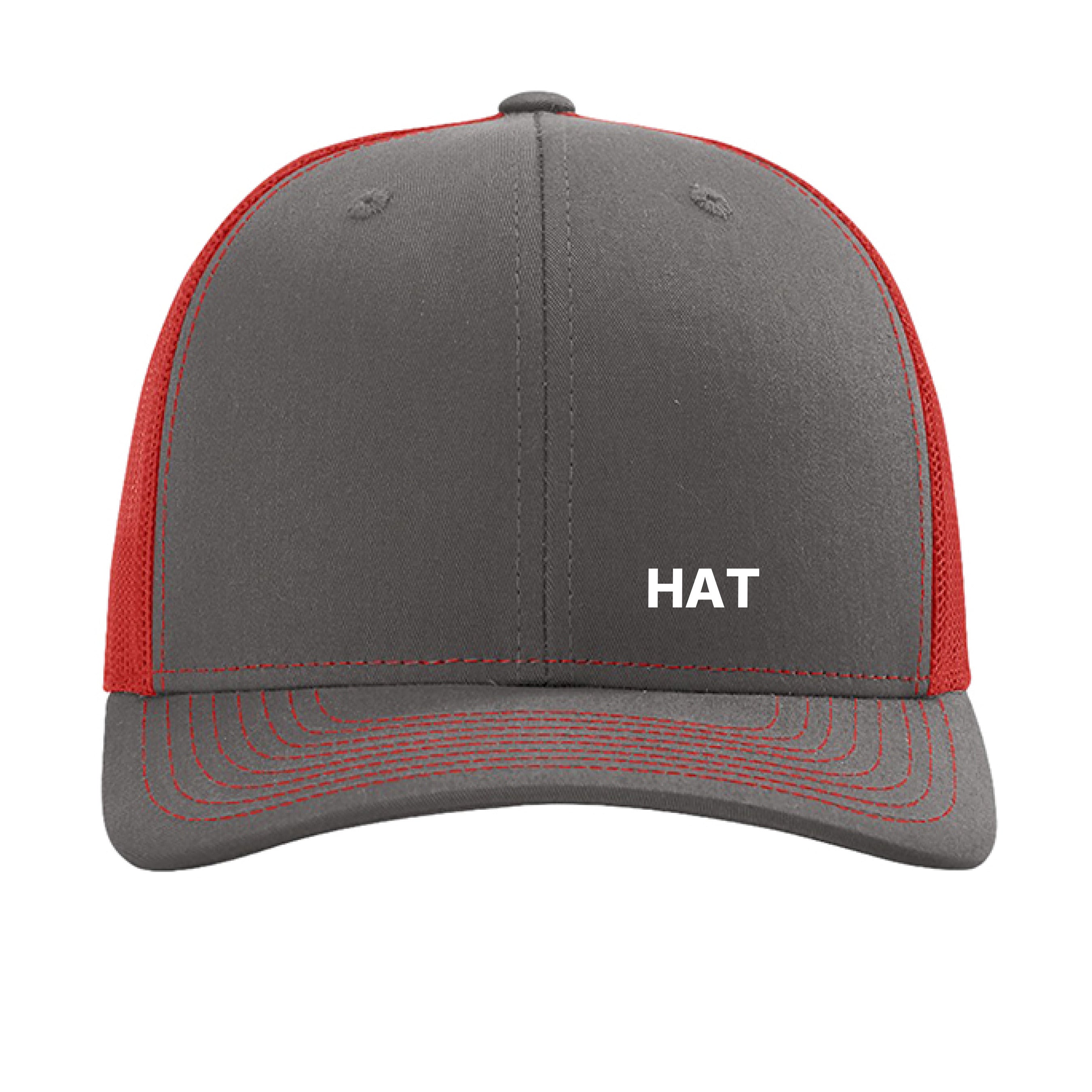 Charcoal/ Red - FRONT