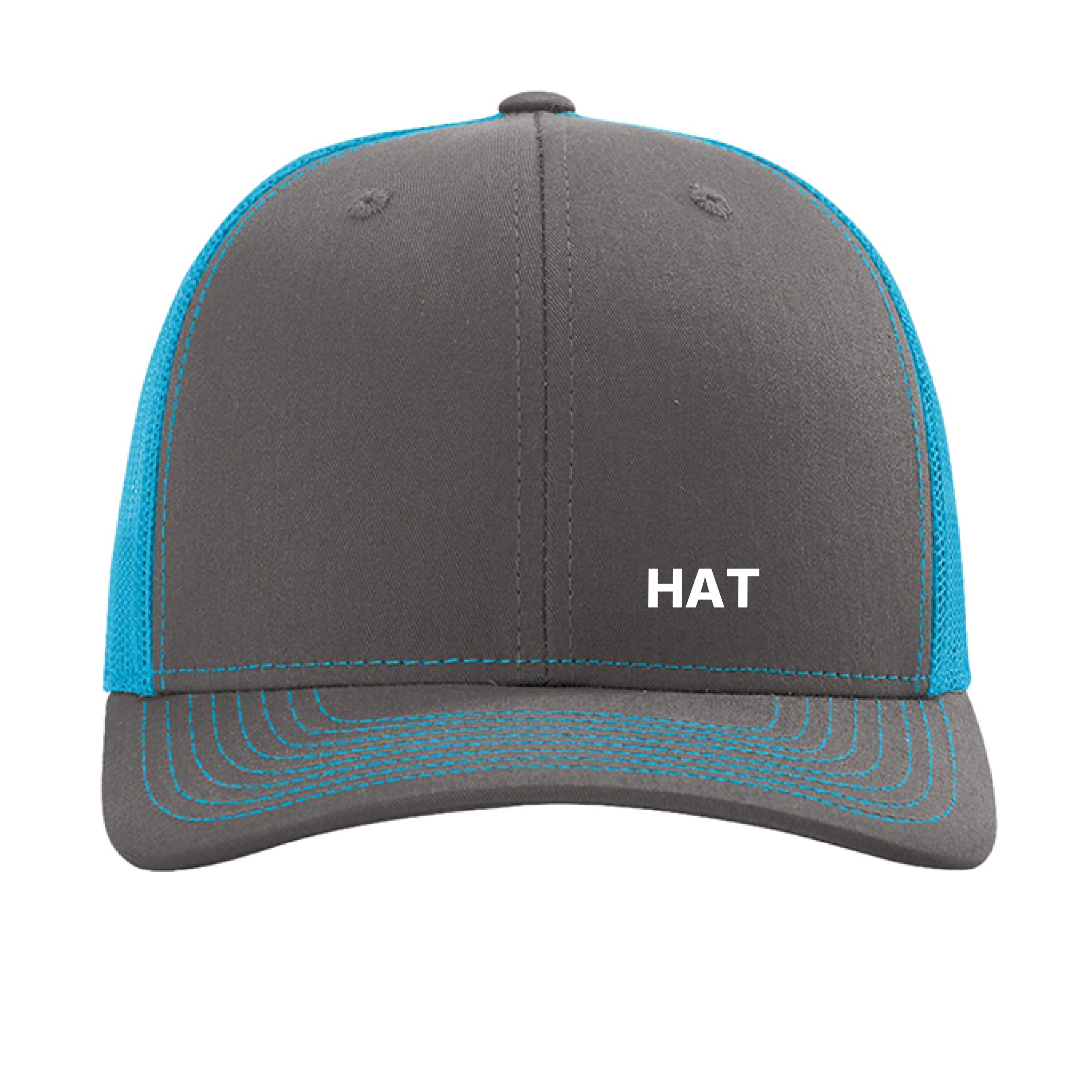 Charcoal/ Neon Blue - FRONT