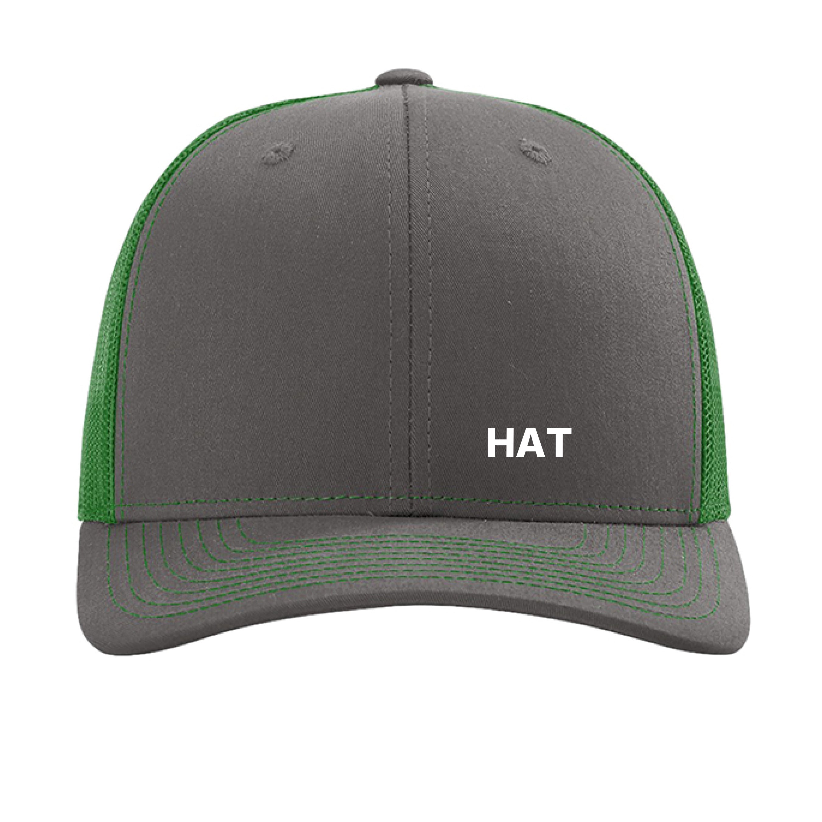 Charcoal/ Kelly - FRONT