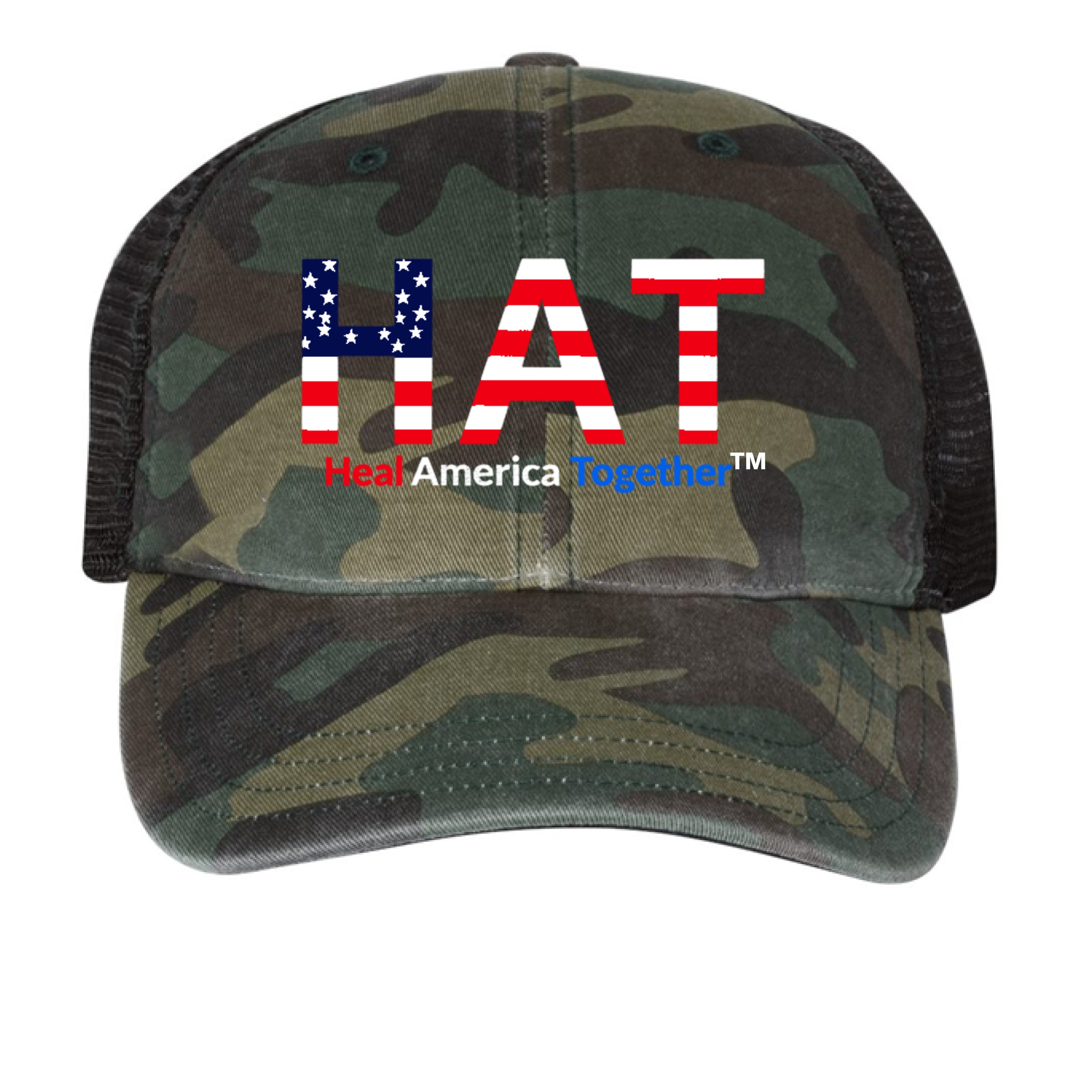 Green Camo/ Black - FRONT