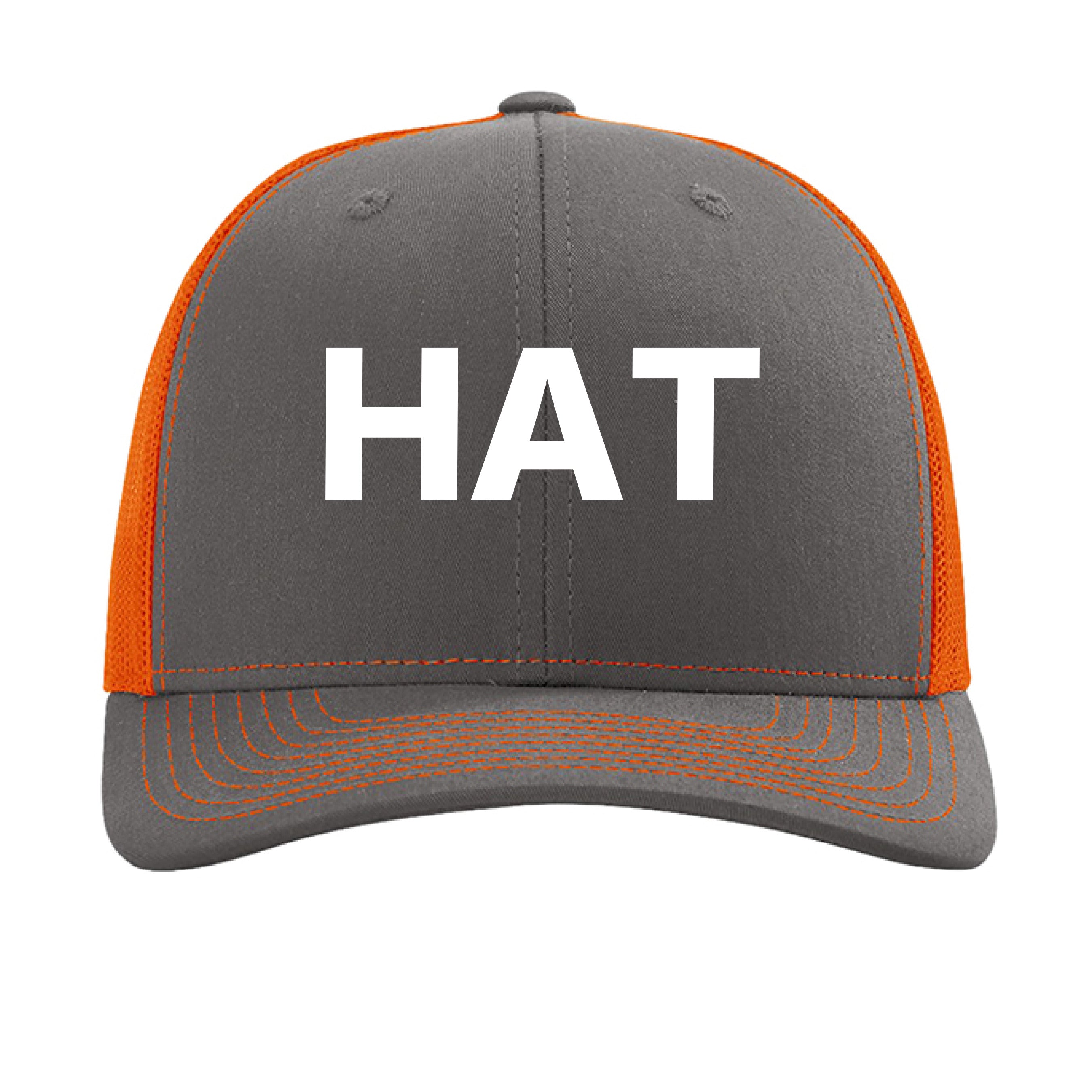 Charcoal/ Orange - FRONT