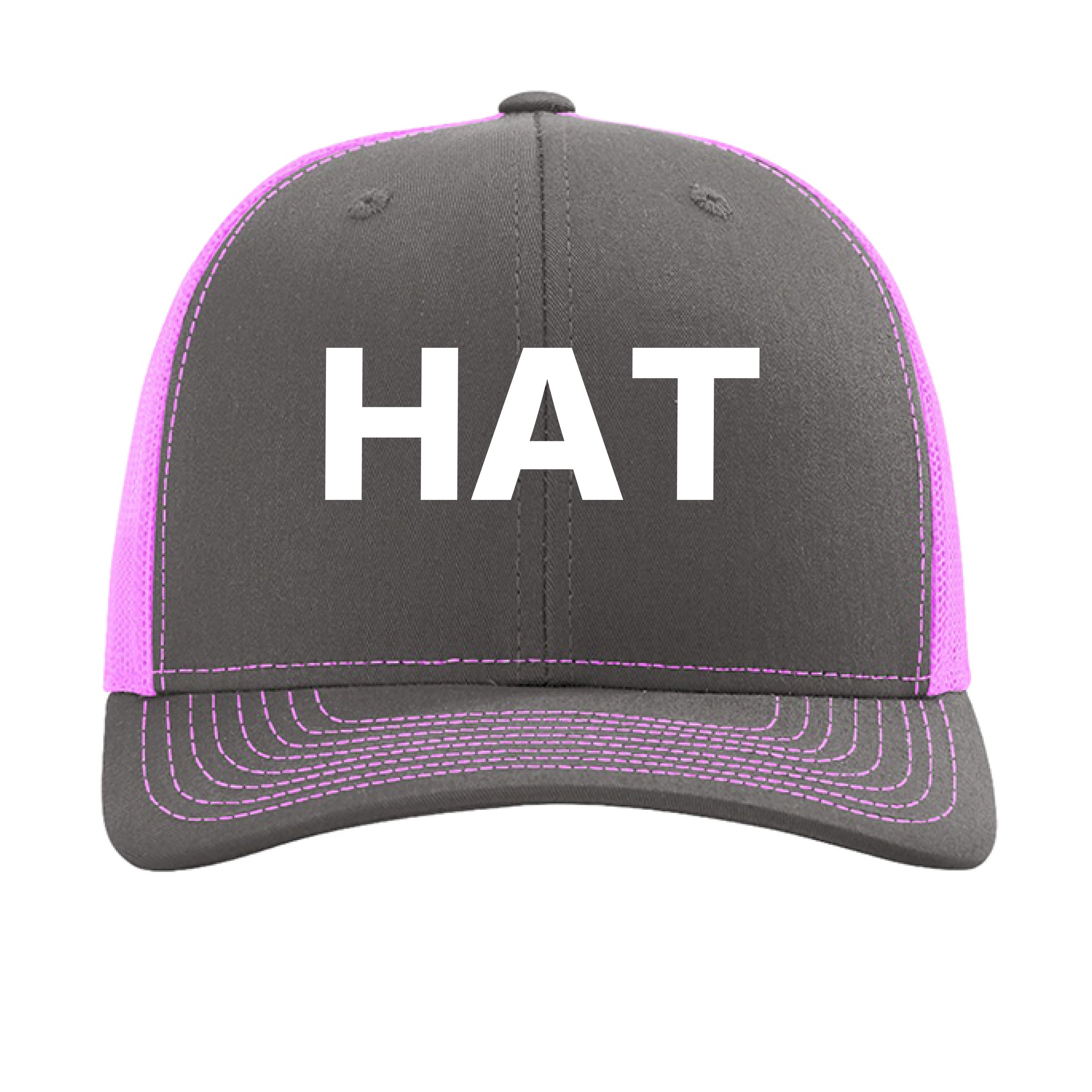 Charcoal/ Neon Pink - FRONT