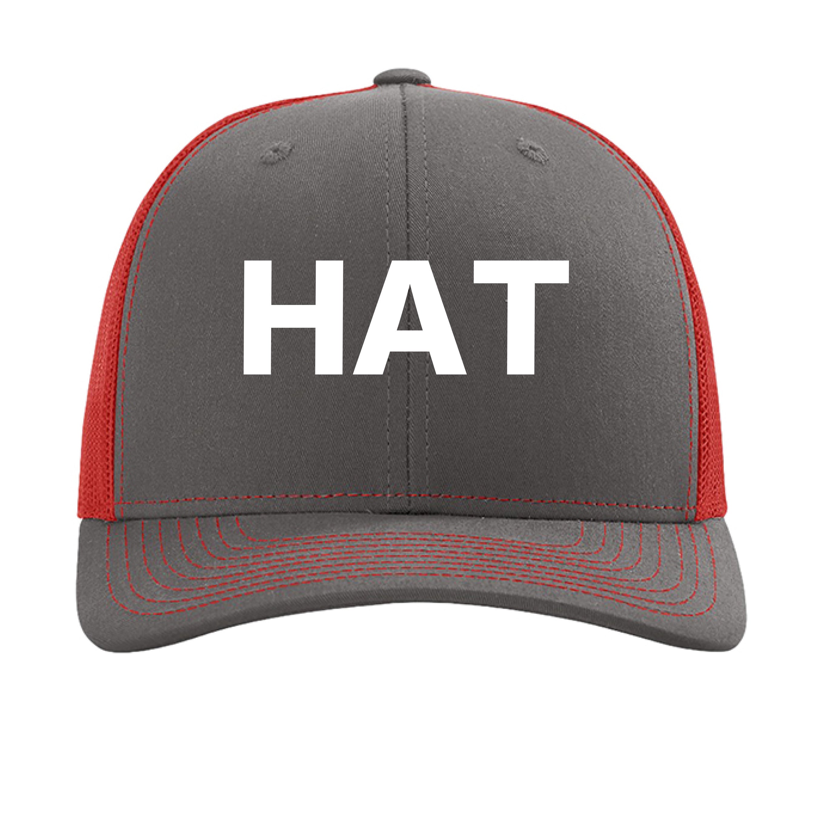 Charcoal/ Red - FRONT