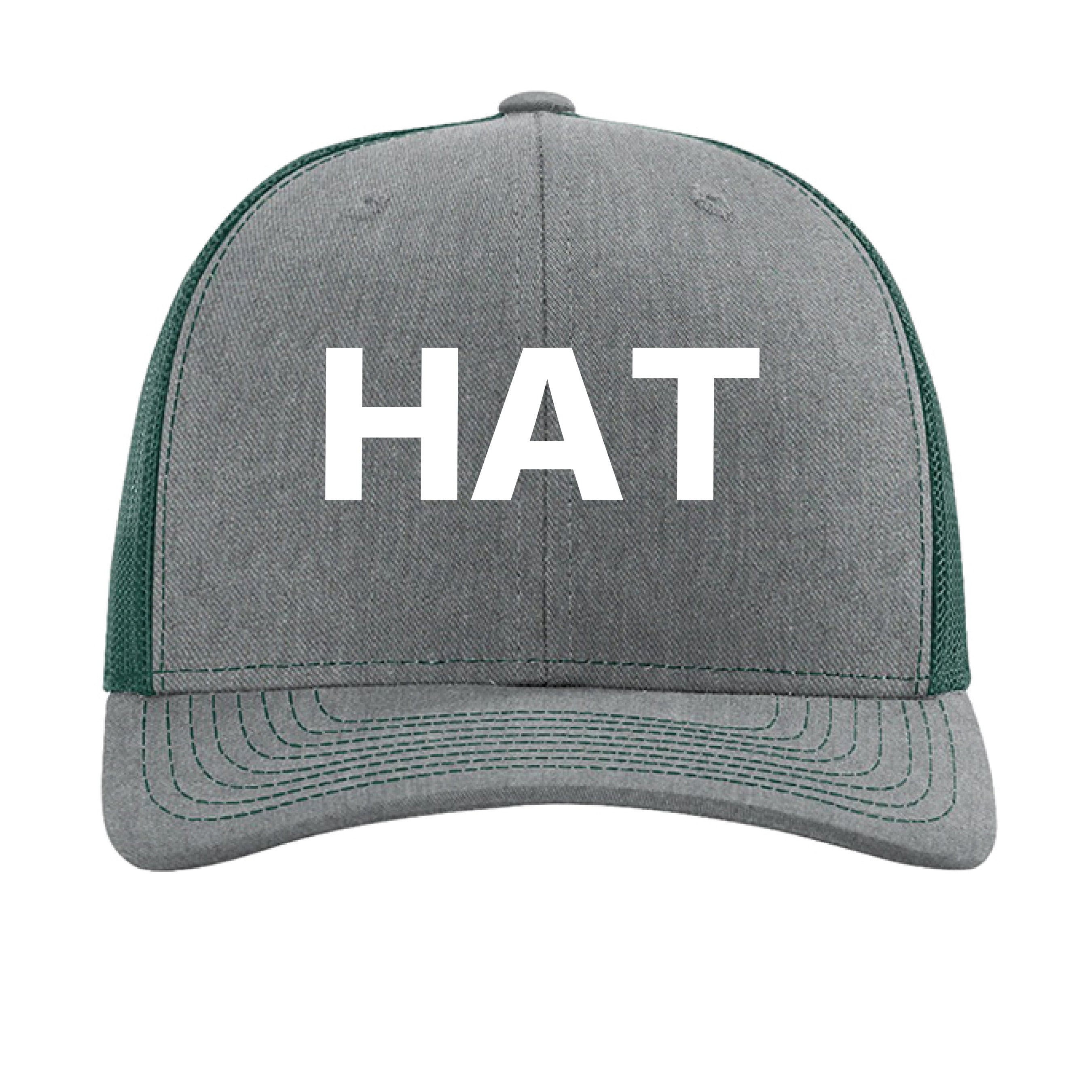 Heather Grey/ Dark Green - FRONT