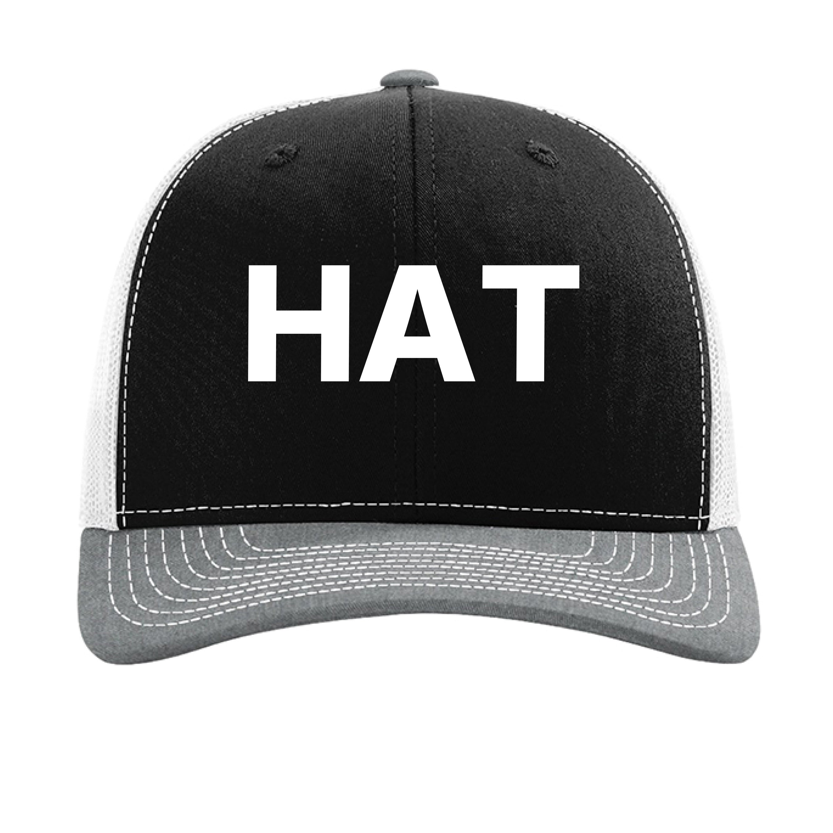 Black/ White/ Heather Grey - FRONT