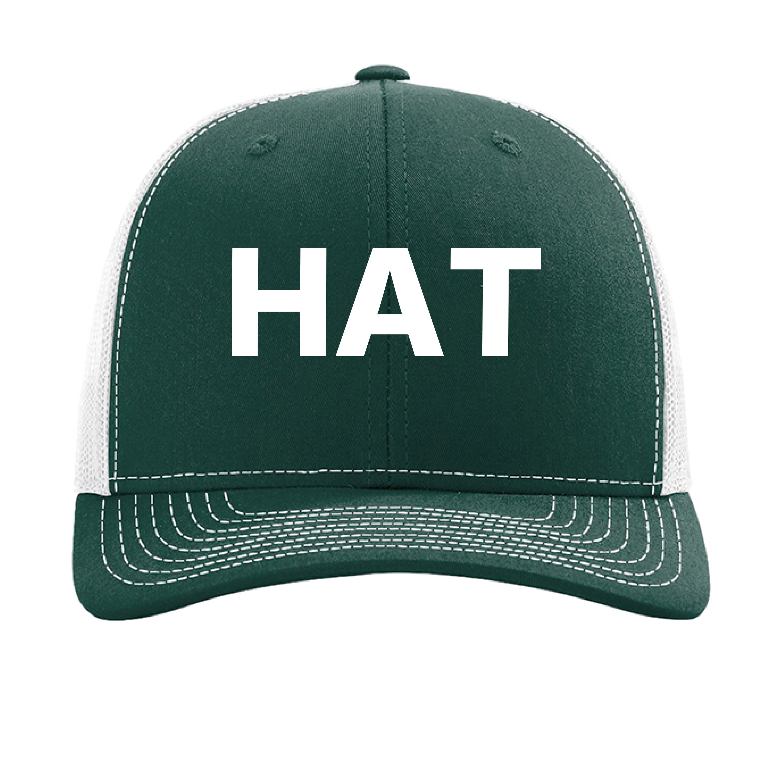 Dark Green/ White - FRONT