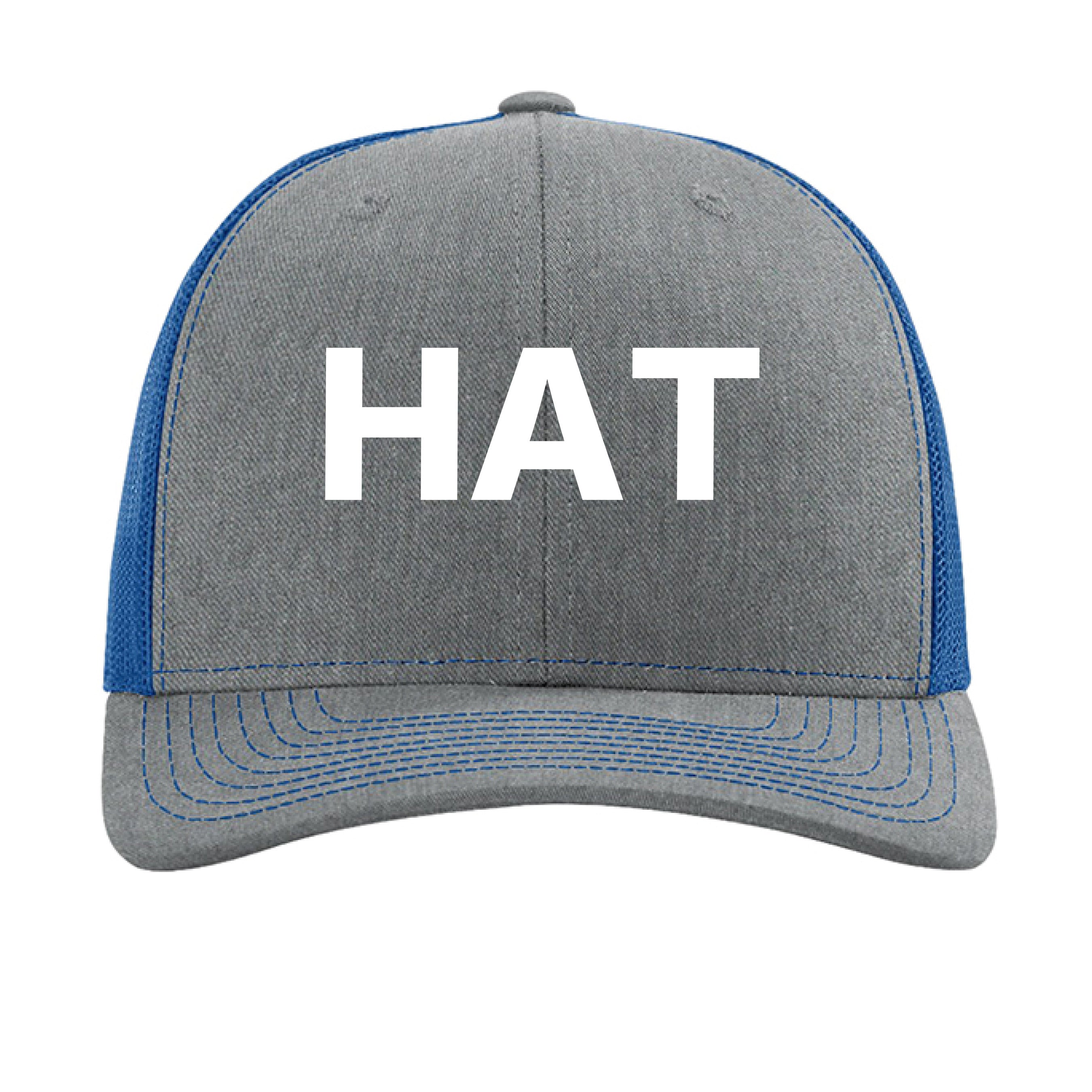 Heather Grey/ Royal - FRONT