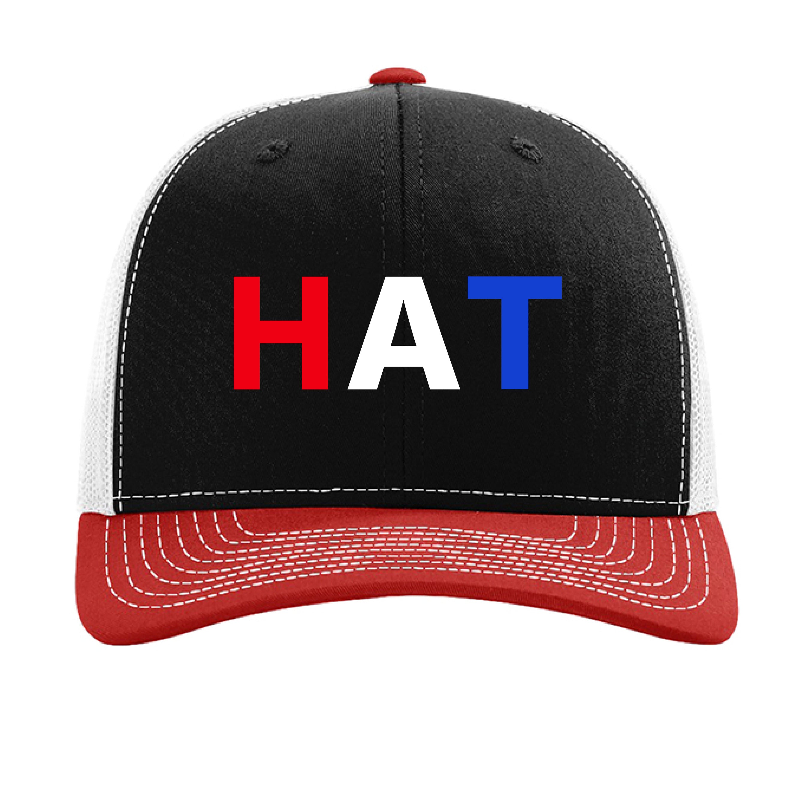 Black/ White/ Red - FRONT