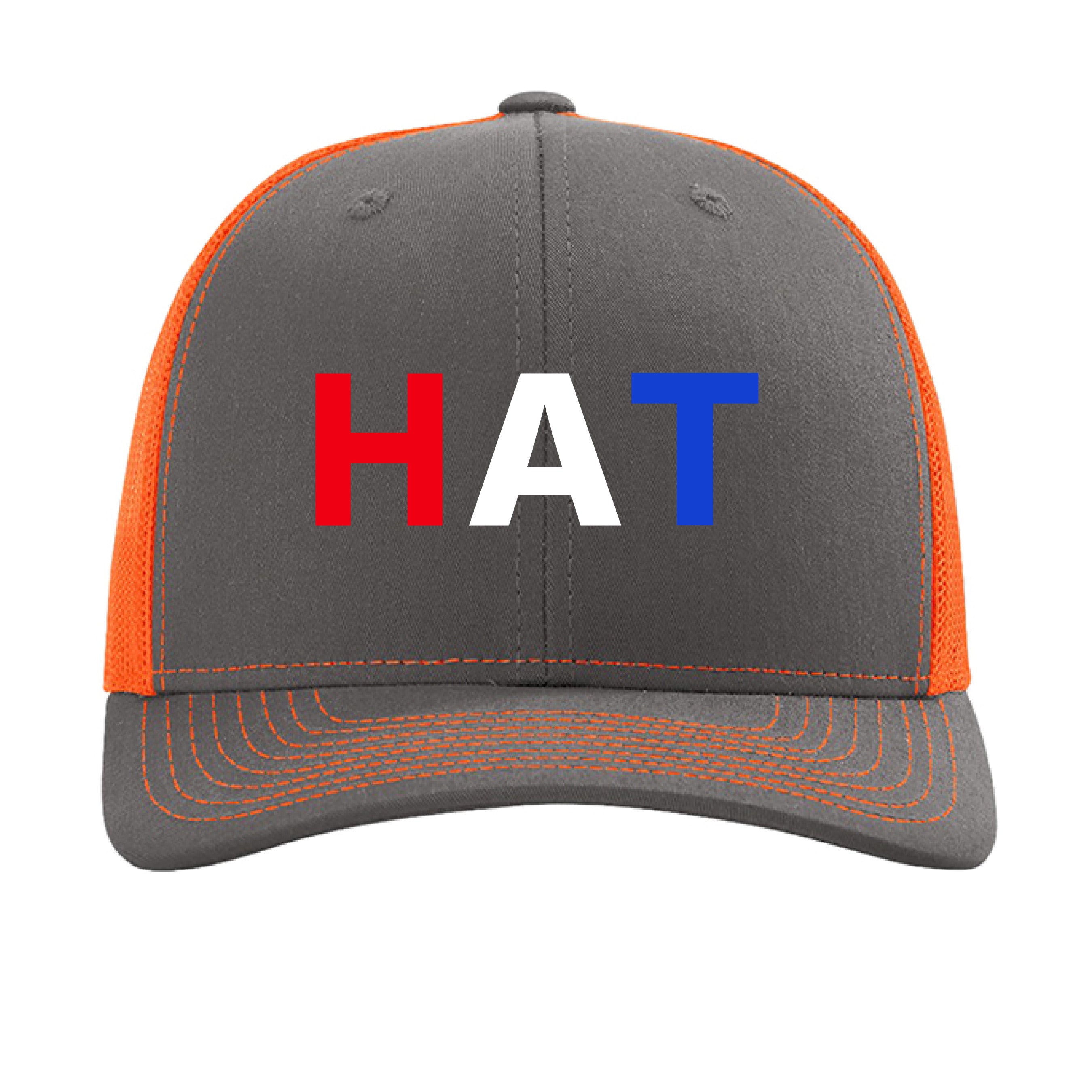 Charcoal/ Neon Orange - FRONT