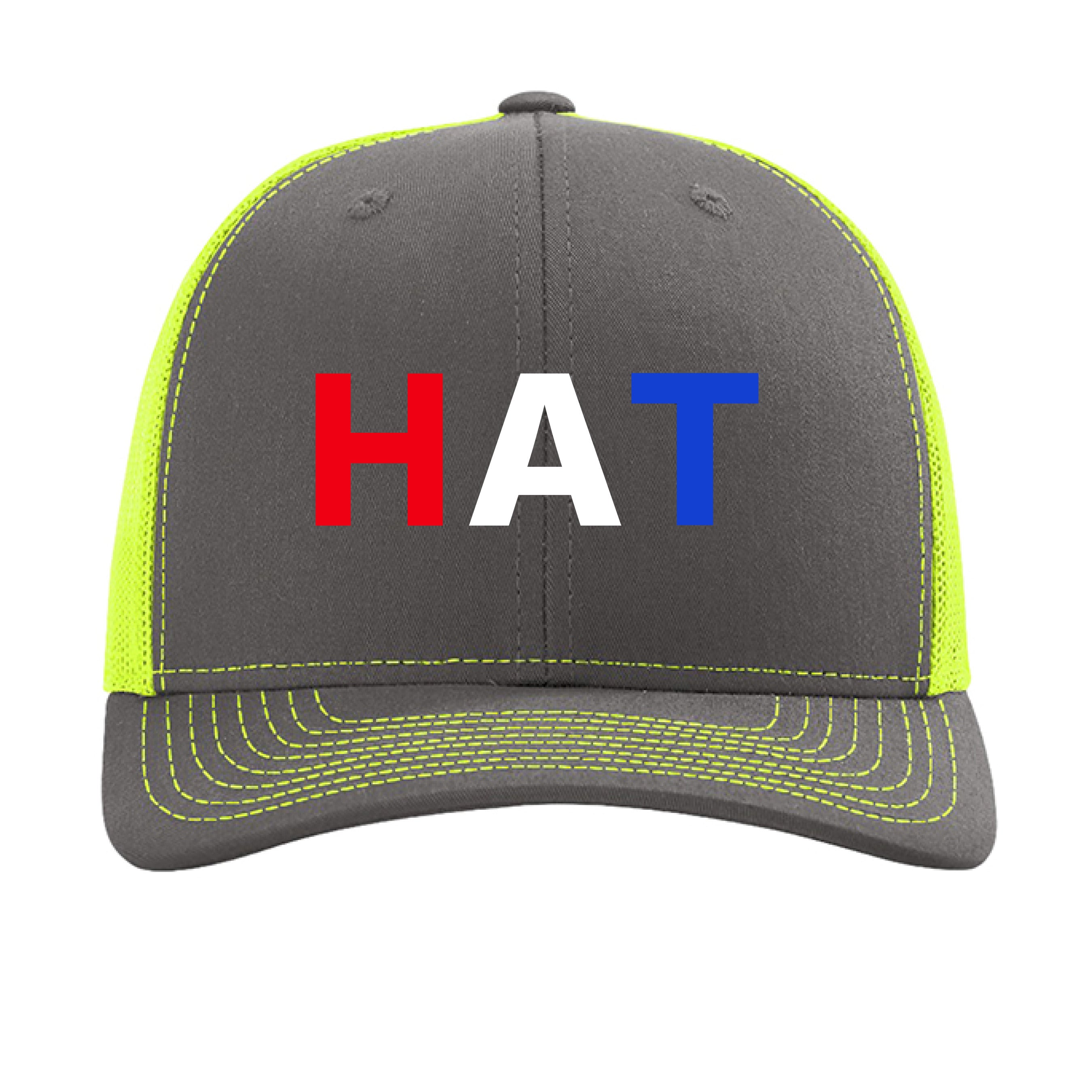 Charcoal/ Neon Yellow - FRONT