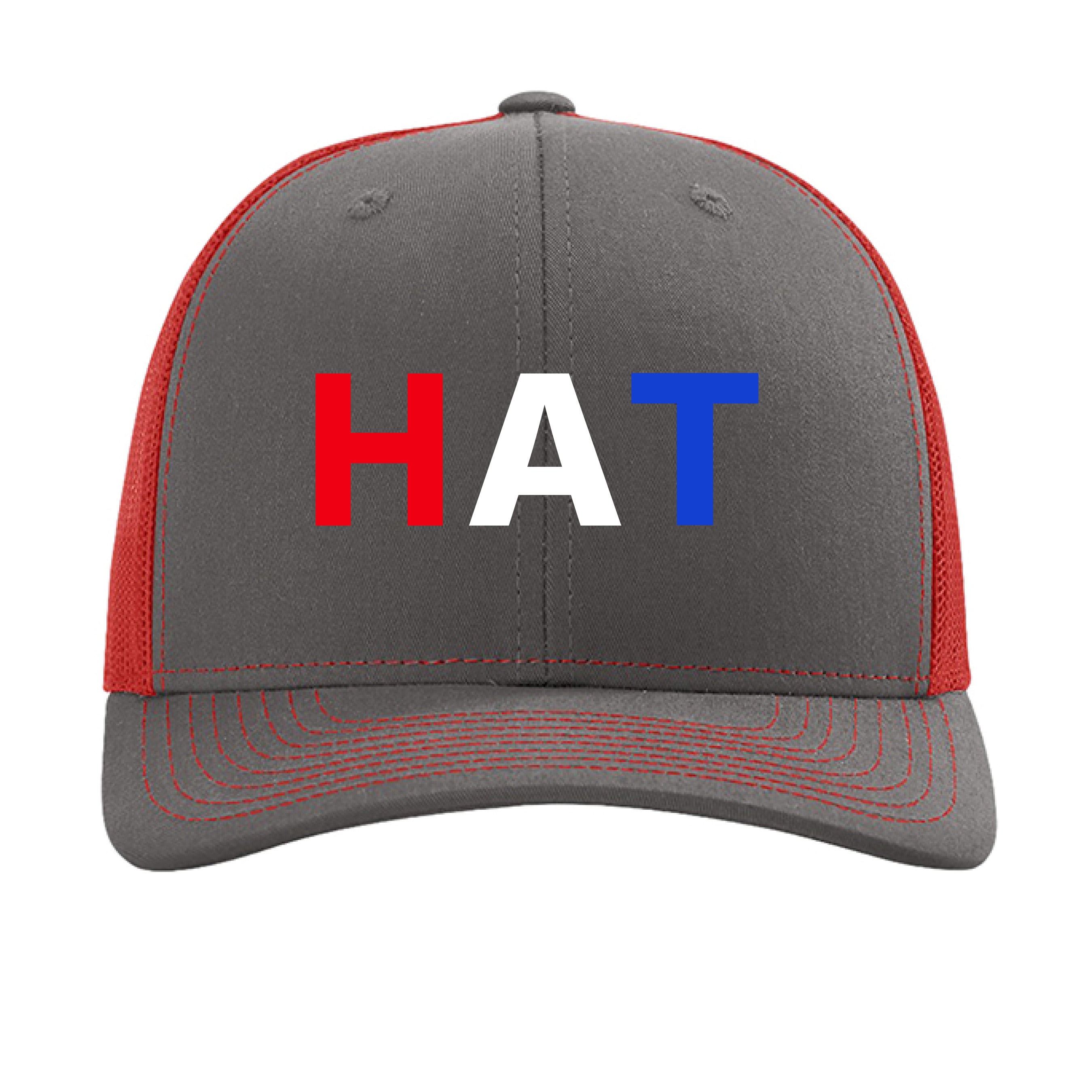 Charcoal/ Red - FRONT