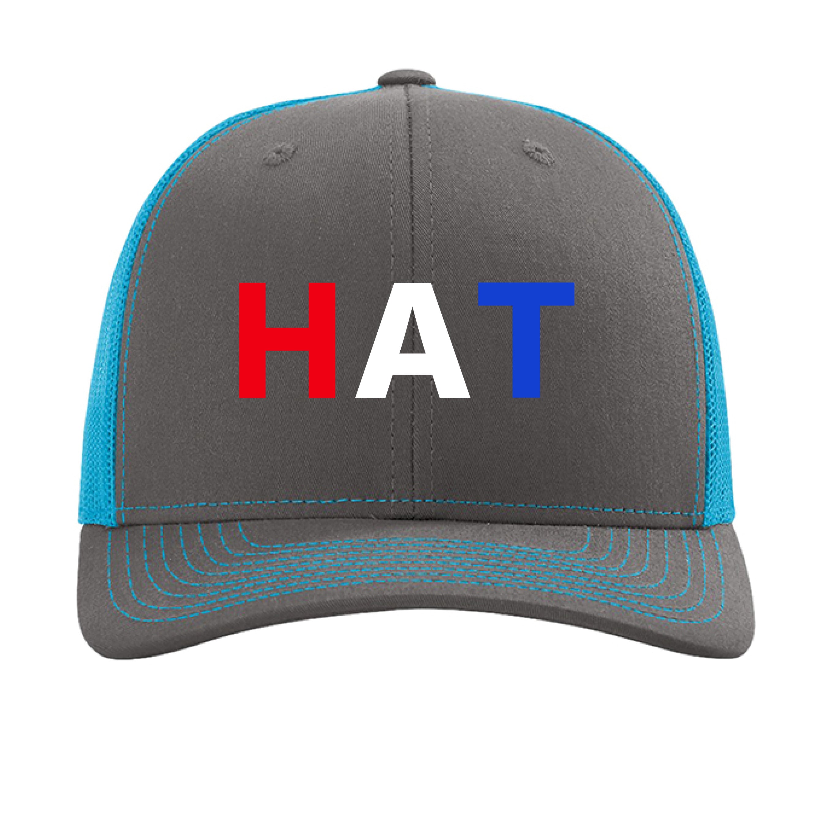 Charcoal/ Neon Blue - FRONT