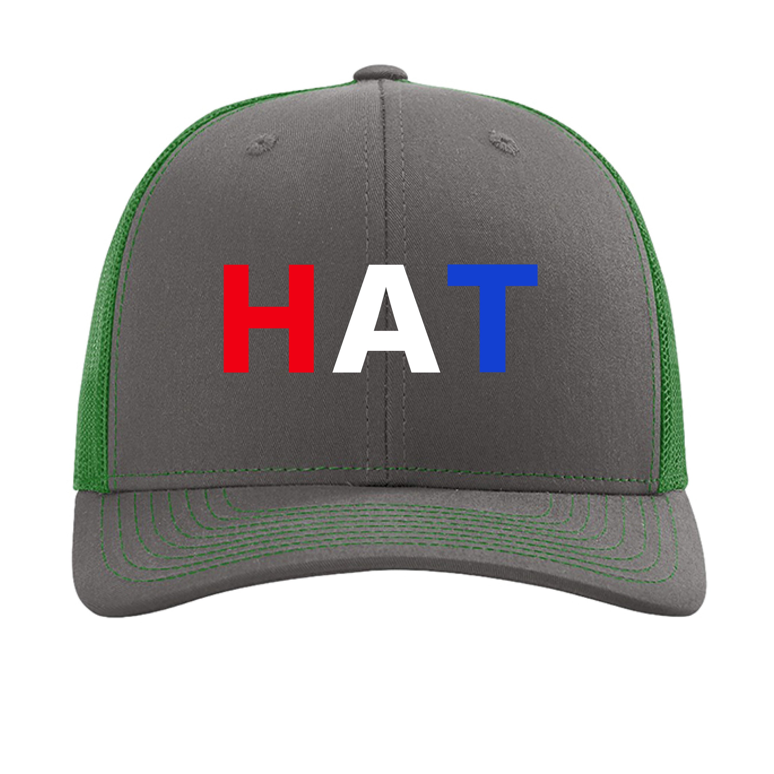 Charcoal/ Kelly - FRONT