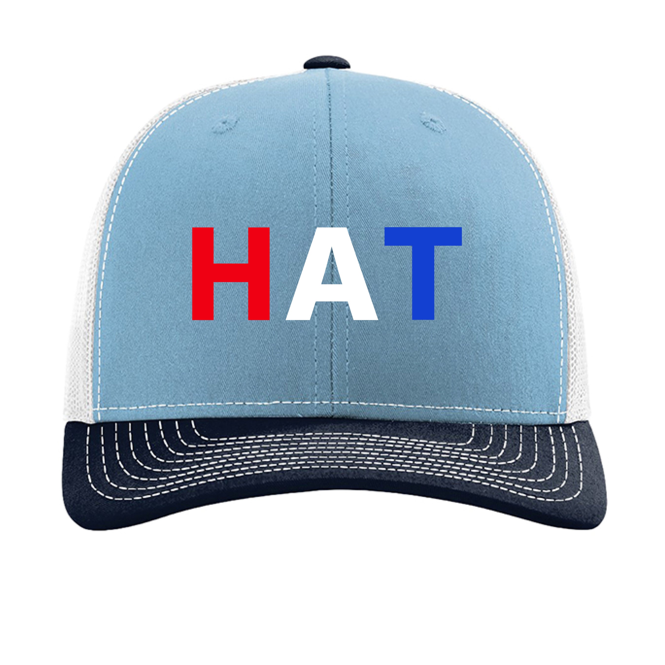 Columbia Blue/ White/ Navy - FRONT