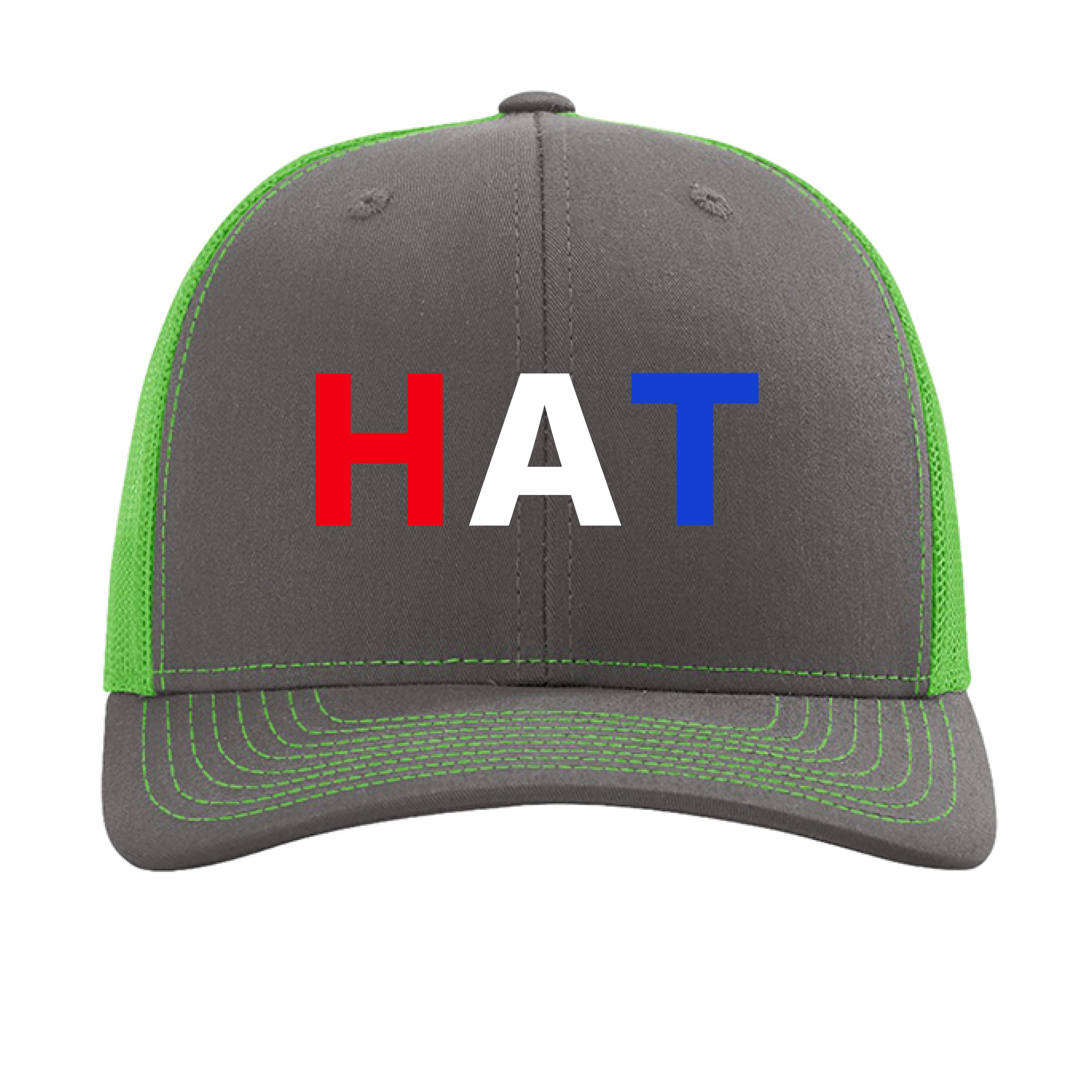 Charcoal/ Neon Green - FRONT