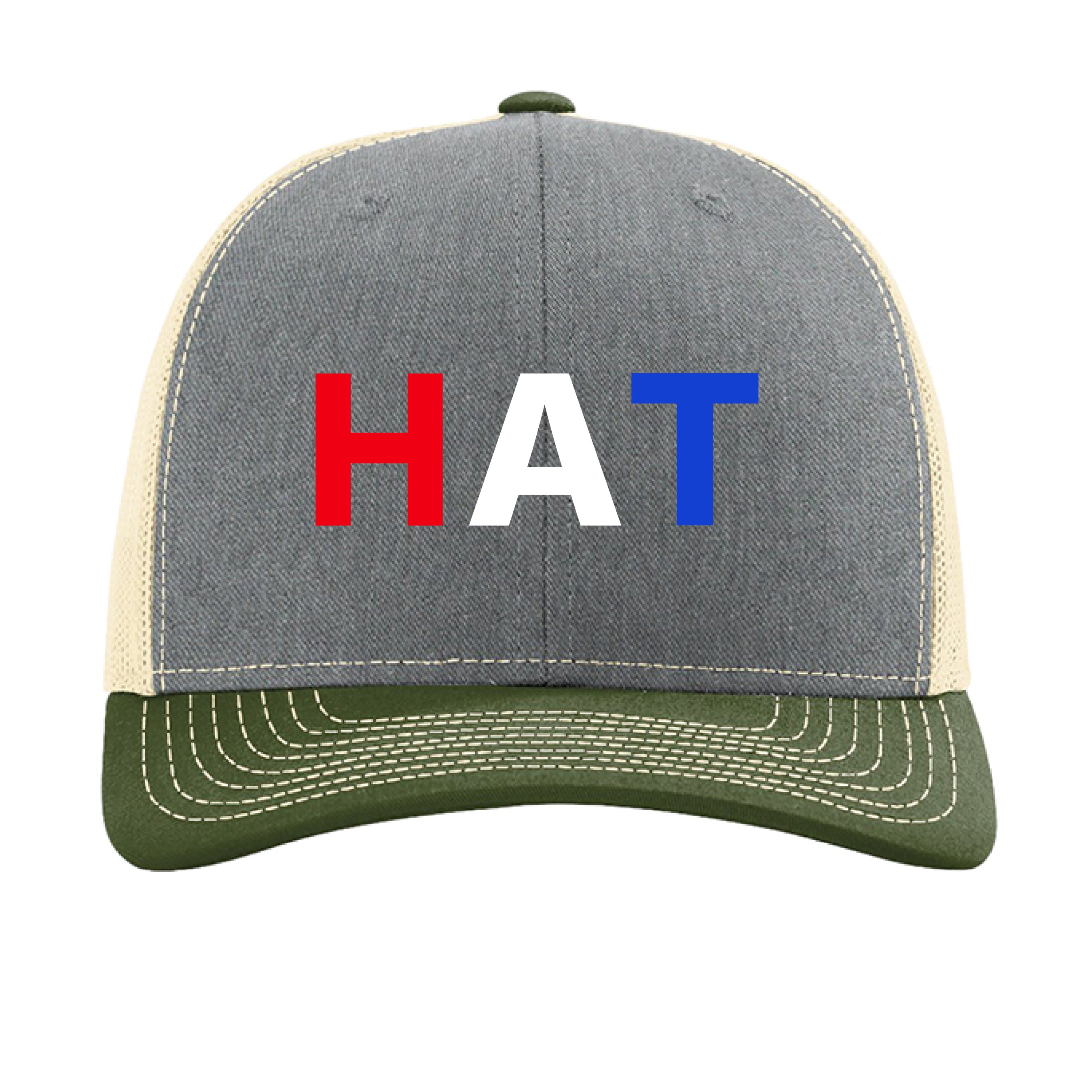 Heather Grey/ Birch/ Army Olive - FRONT