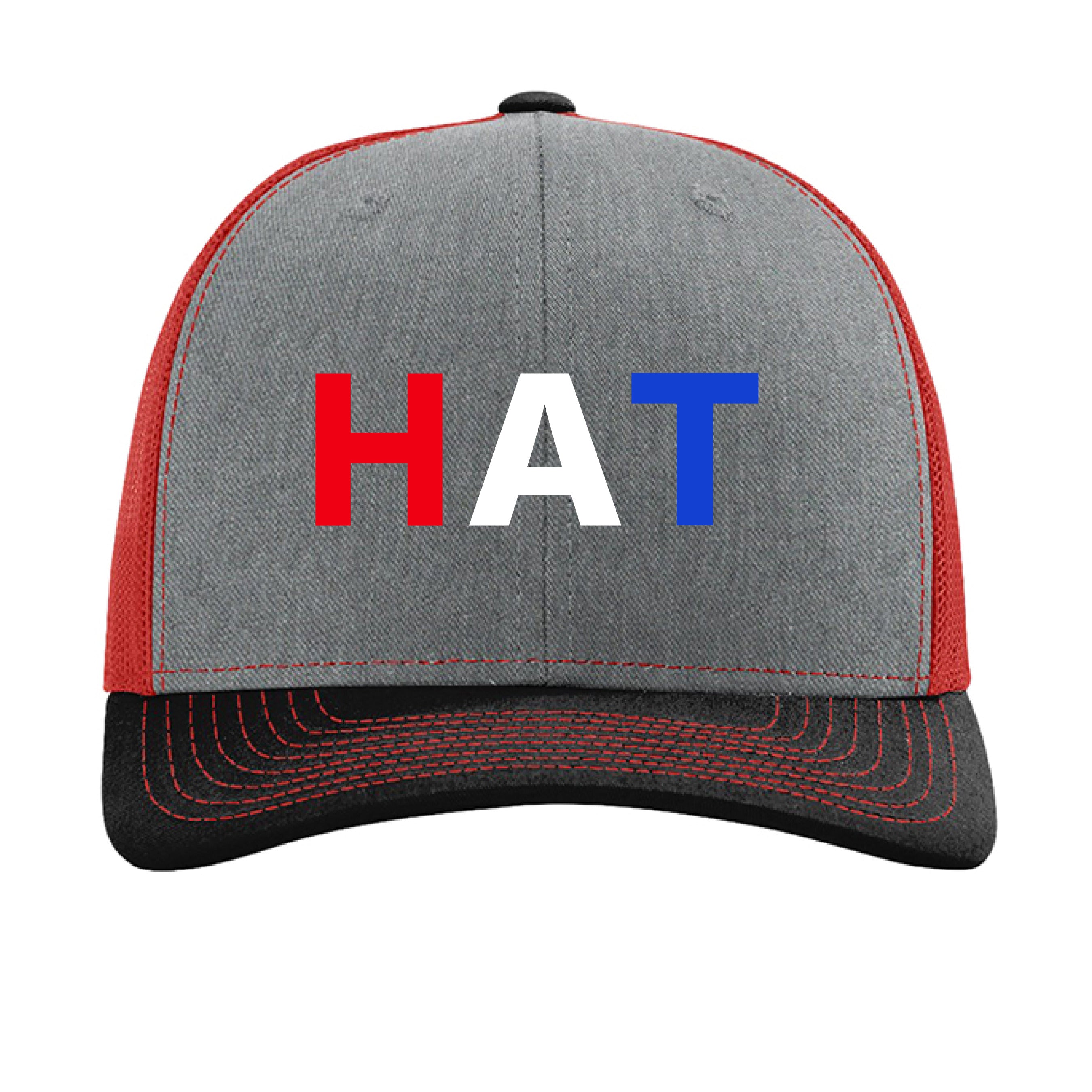 Heather Grey/ Red/ Black - FRONT