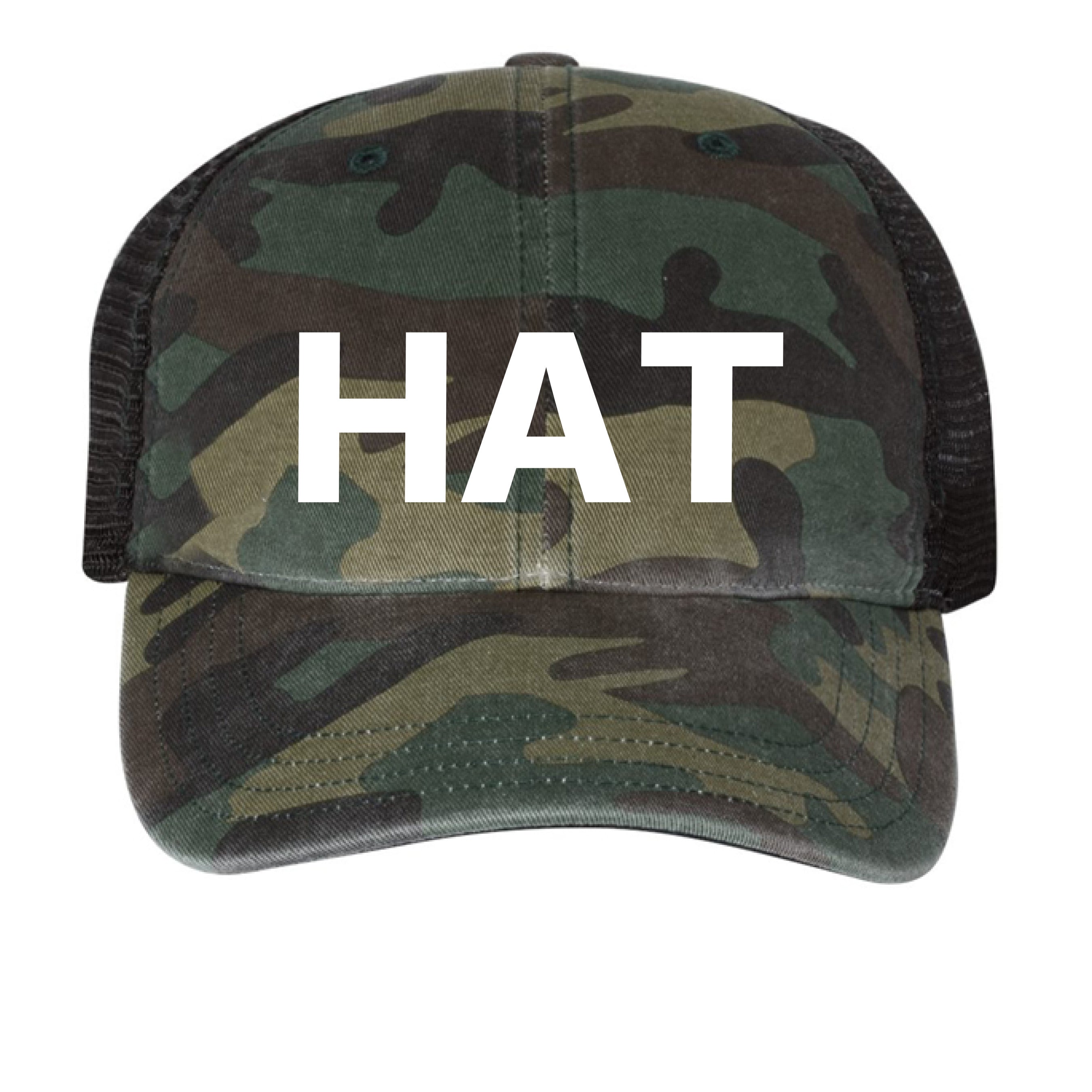 Green Camo/ Black - FRONT