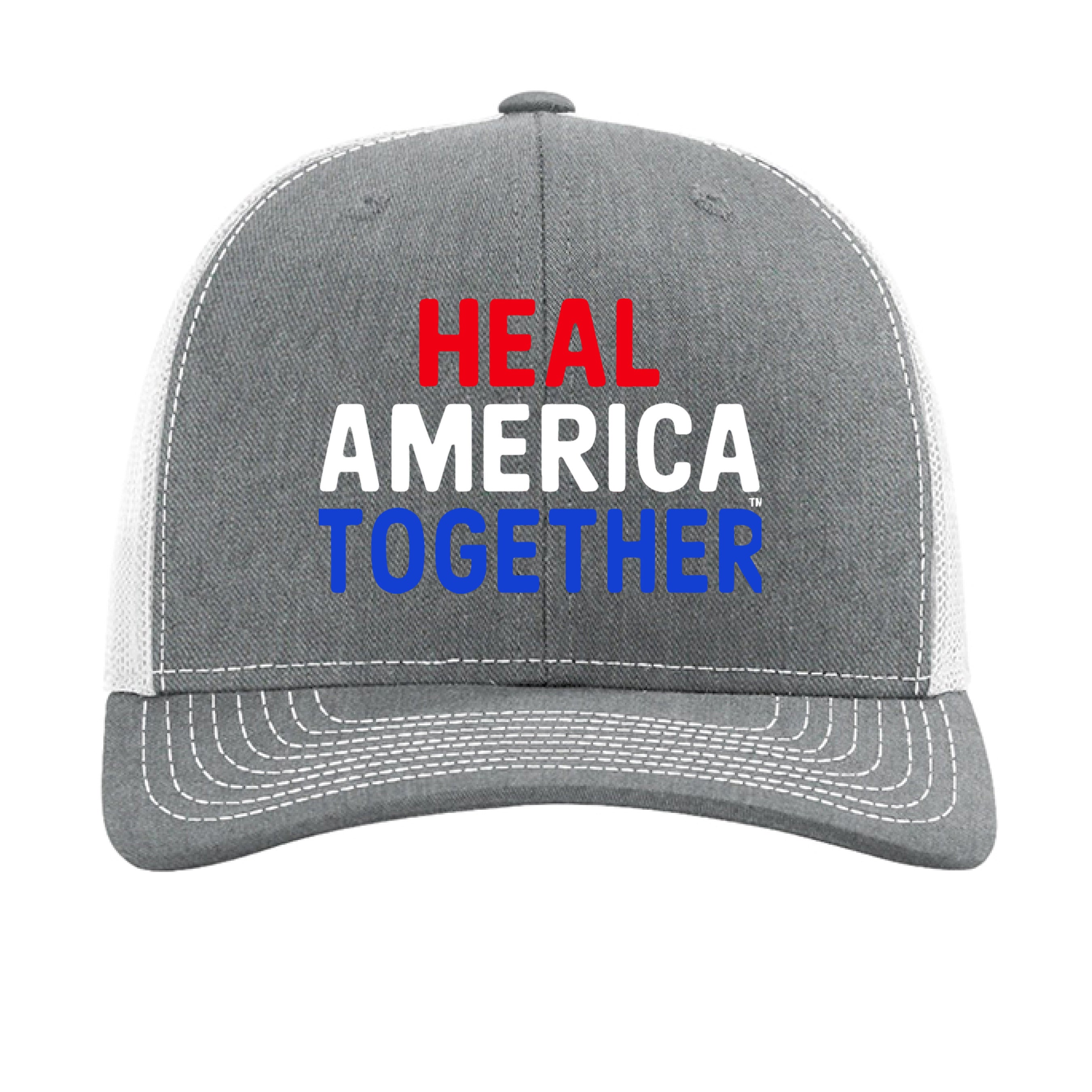 Heather Grey/ White - FRONT