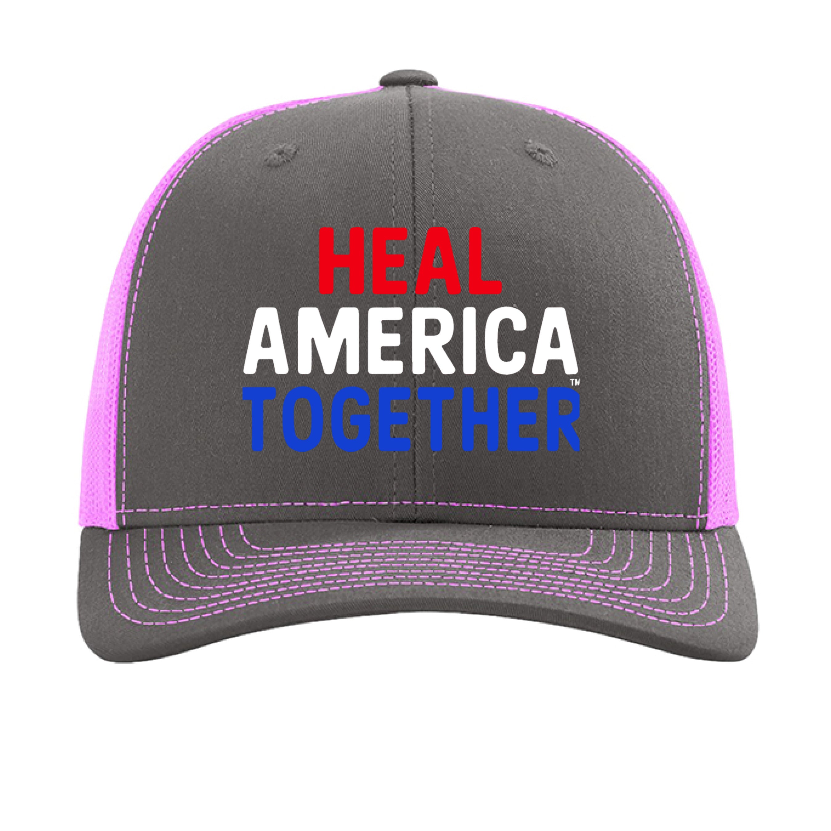 Charcoal/ Neon Pink - FRONT