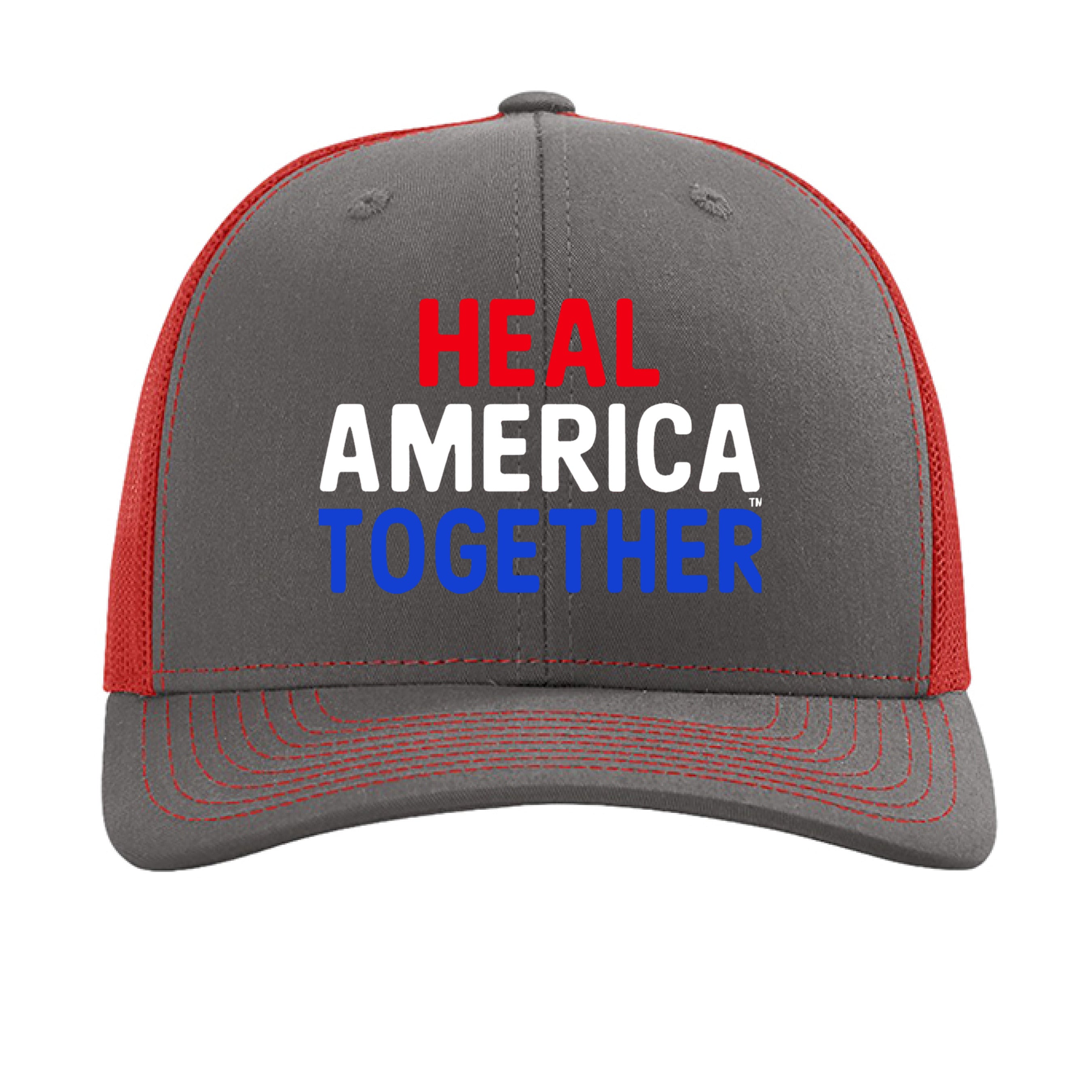 Charcoal/ Red - FRONT