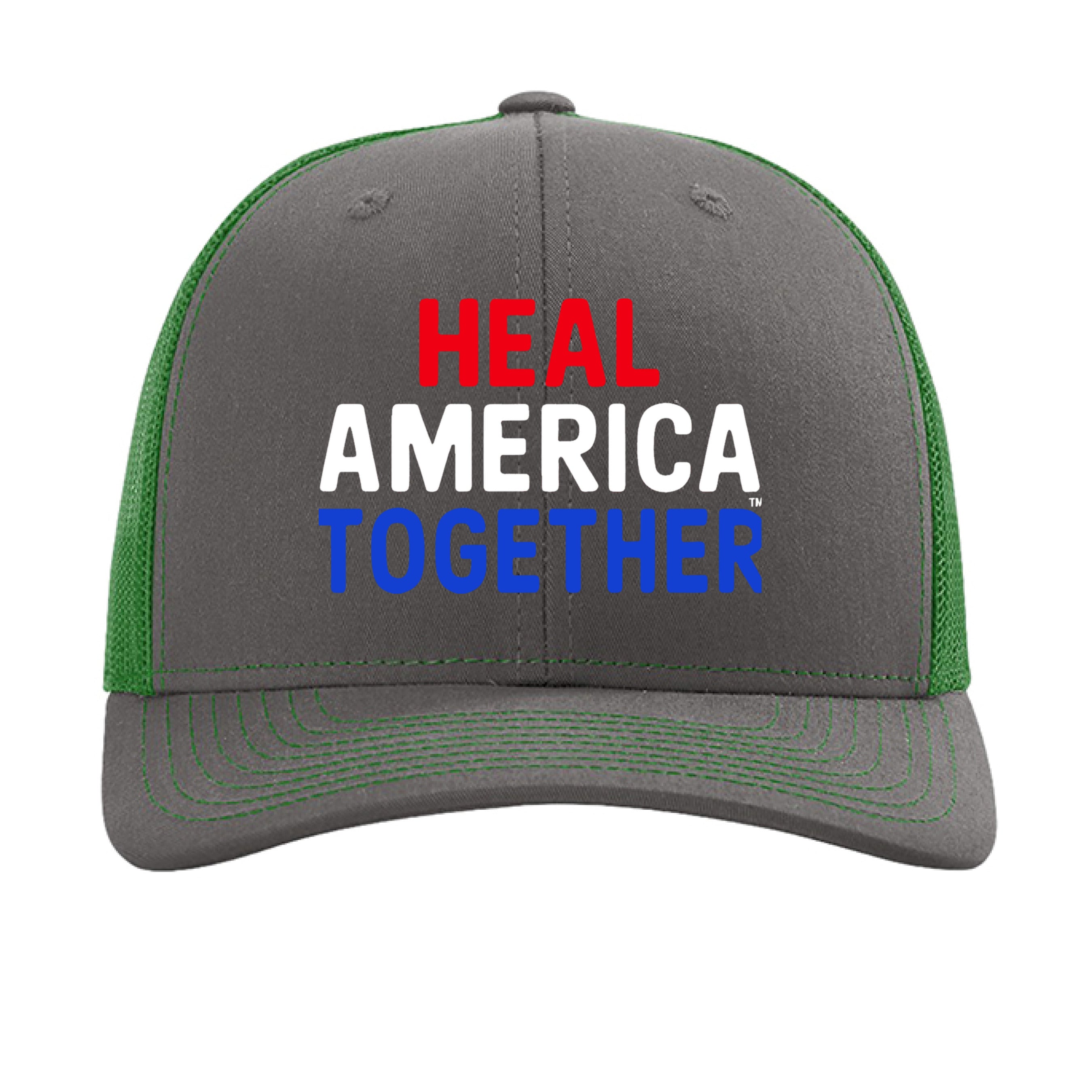 Charcoal/ Kelly - FRONT