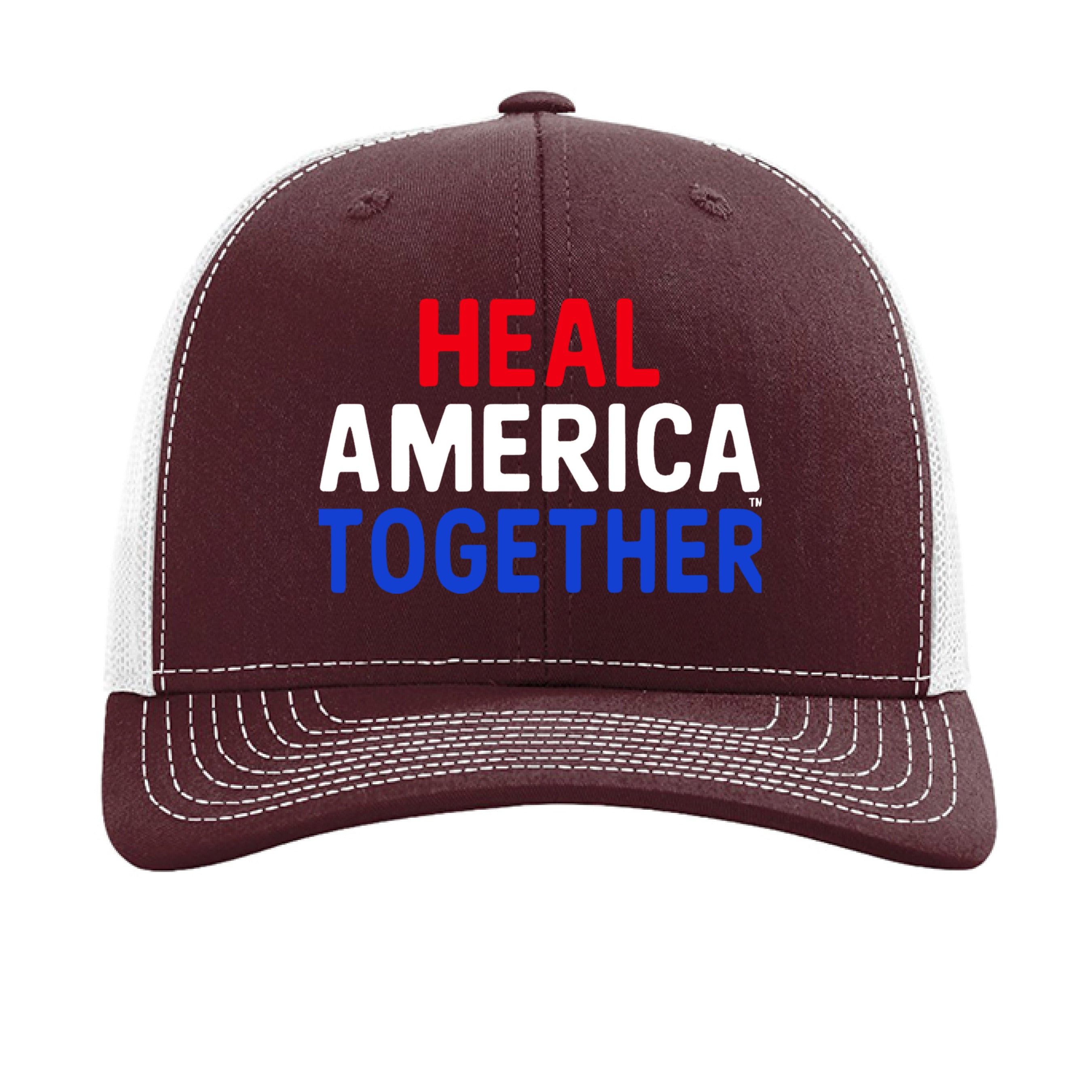 Maroon/ White - FRONT